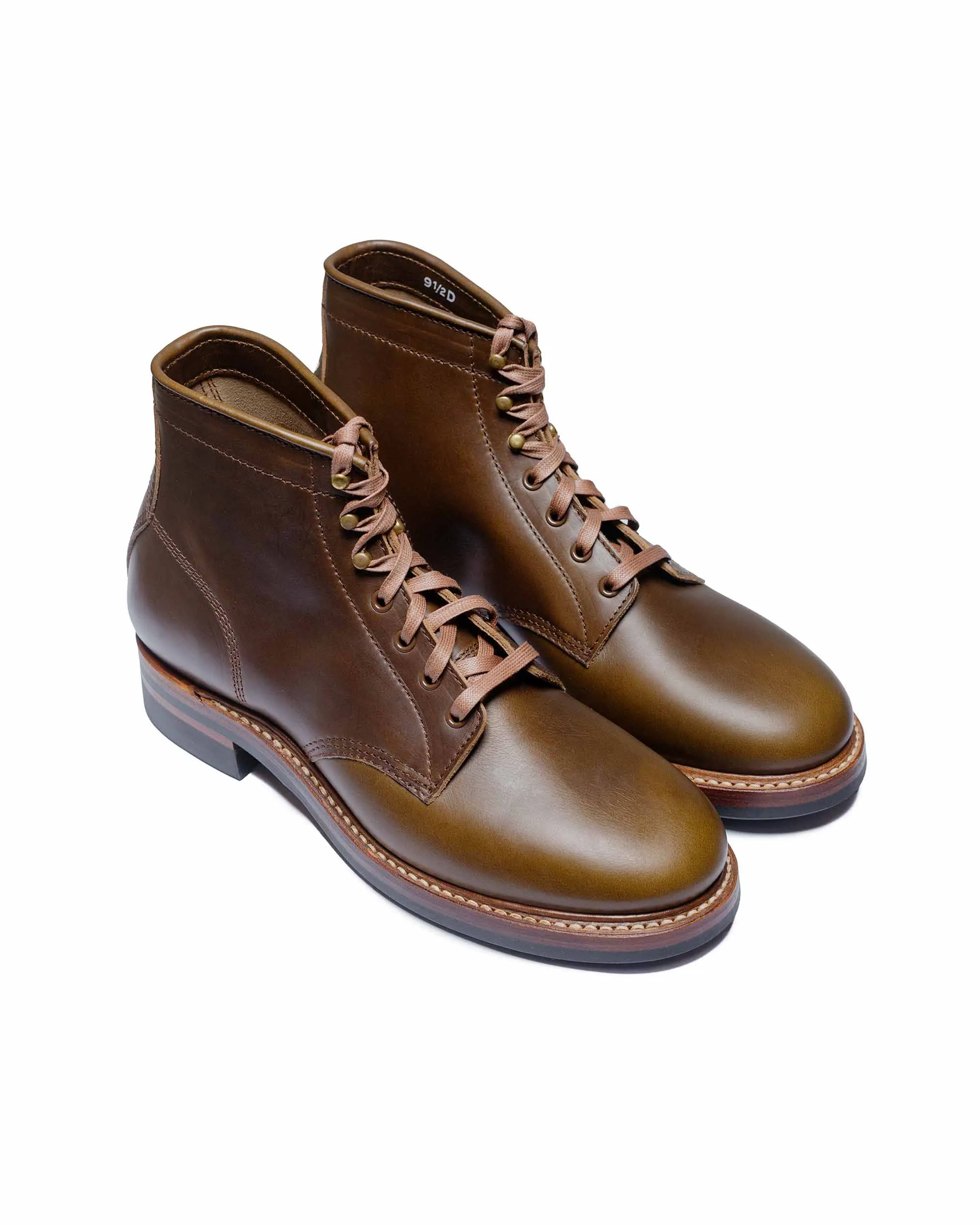 John Lofgren Bootmaker El Capitan Boots Horween Leather CXL Dark Olive sold by Lost & Found product image thumbnail 2