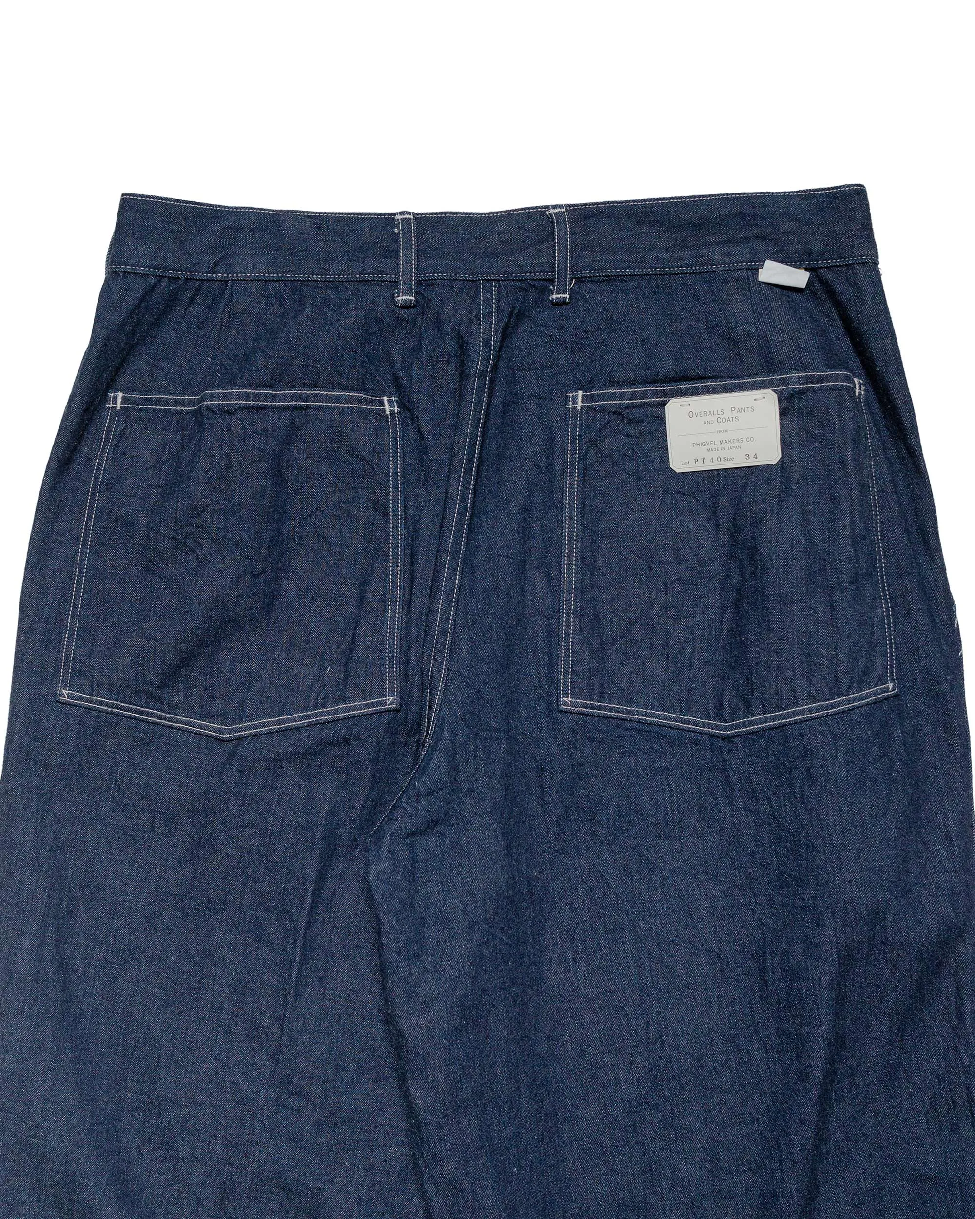 Phigvel Mil Denim Trousers Indigo sold by Lost & Found product image thumbnail 5