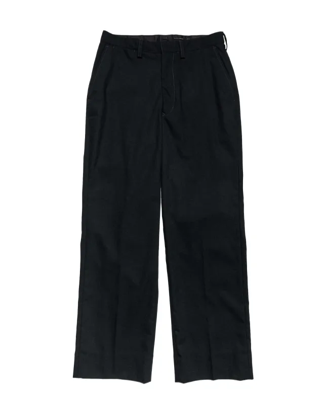 Phigvel Lady White Co. W/CA Workaday Trouser Black made by Lost & Found