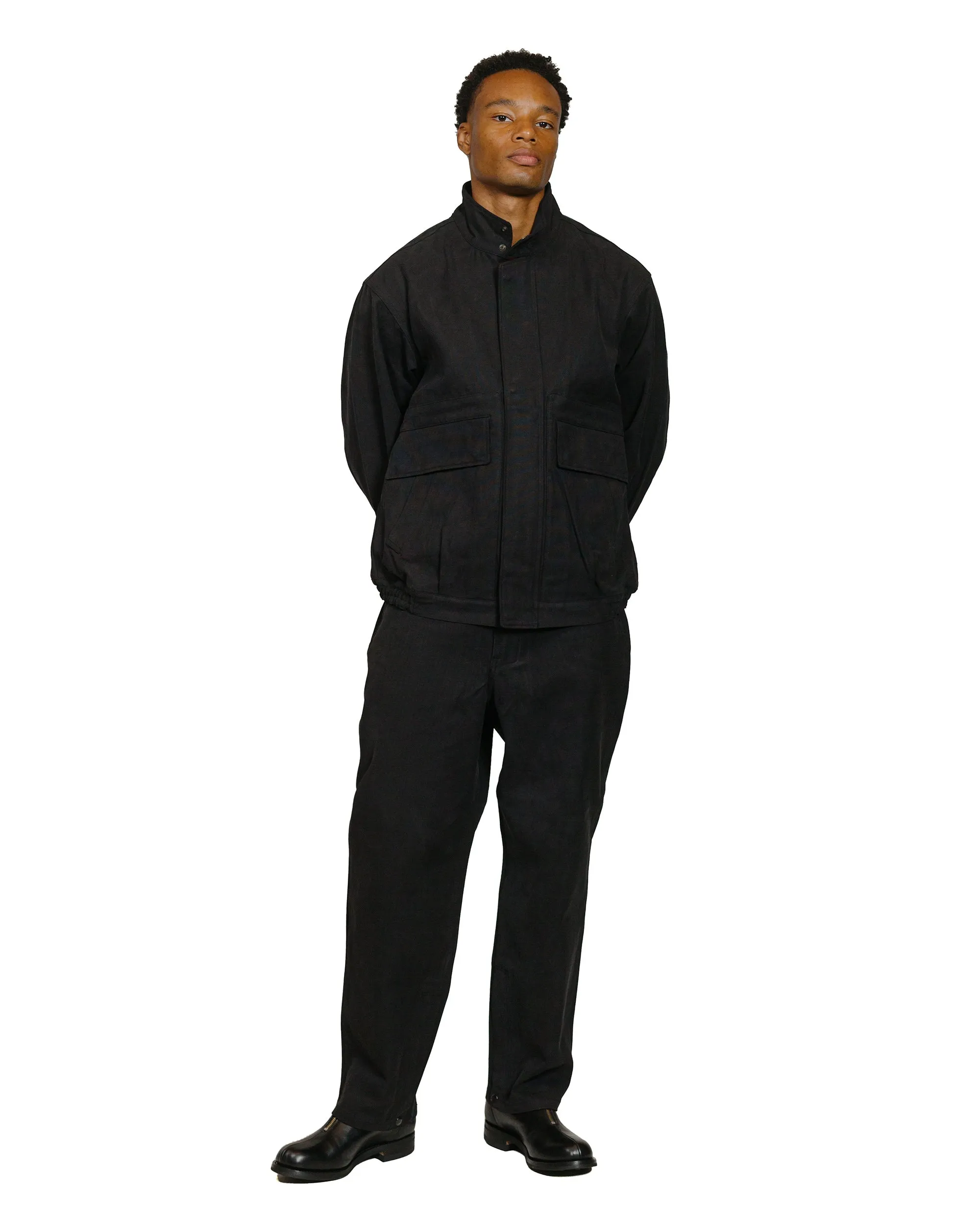 Phigvel Lady White Co. Aviator Trouser Ink Black sold by Lost & Found product image thumbnail 4