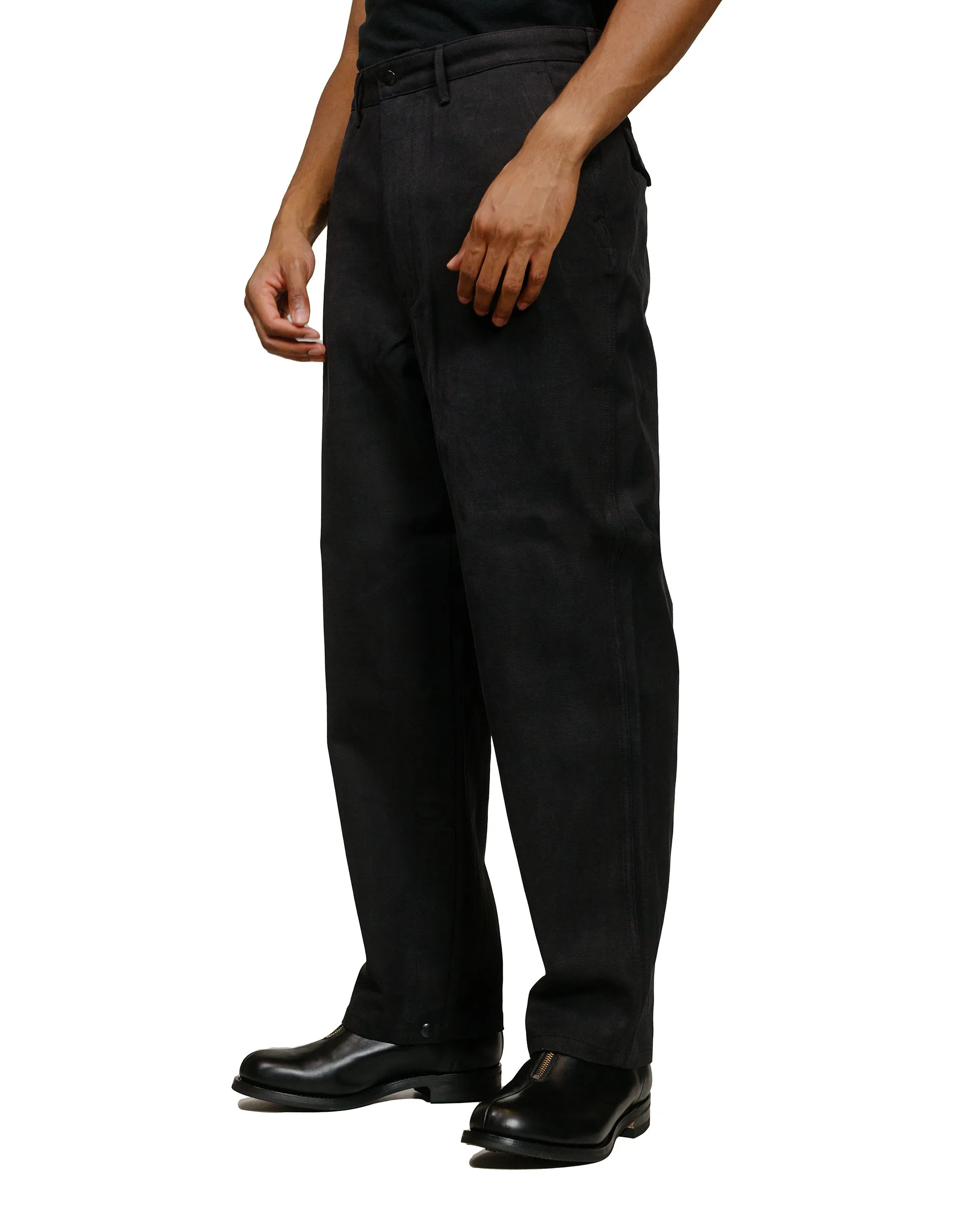 Phigvel Lady White Co. Aviator Trouser Ink Black sold by Lost & Found product image thumbnail 2