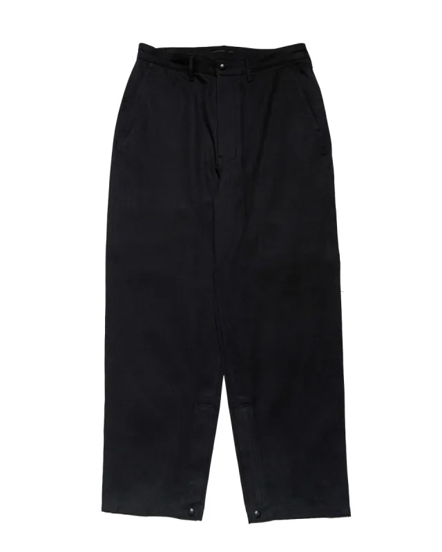 Phigvel Lady White Co. Aviator Trouser Ink Black sold by Lost & Found