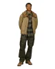 Engineered Garments Work Shirt Yellow/Gray Cotton Plaid Flannel sold by Lost & Found
