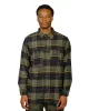 Engineered Garments Work Shirt Yellow/Gray Cotton Plaid Flannel sold by Lost & Found