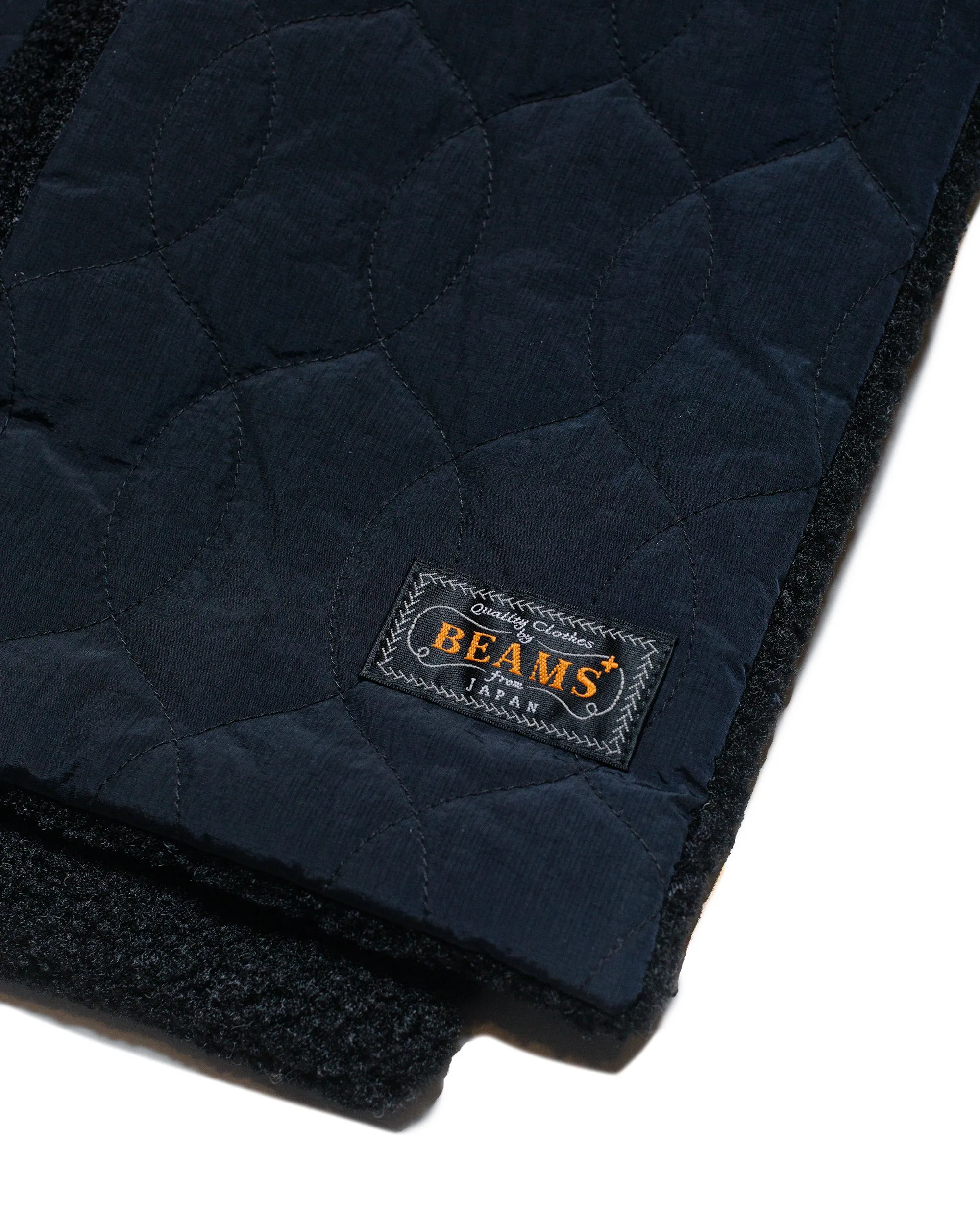 Beams Plus Muffler Boa Quilt Black sold by Lost & Found product image thumbnail 3