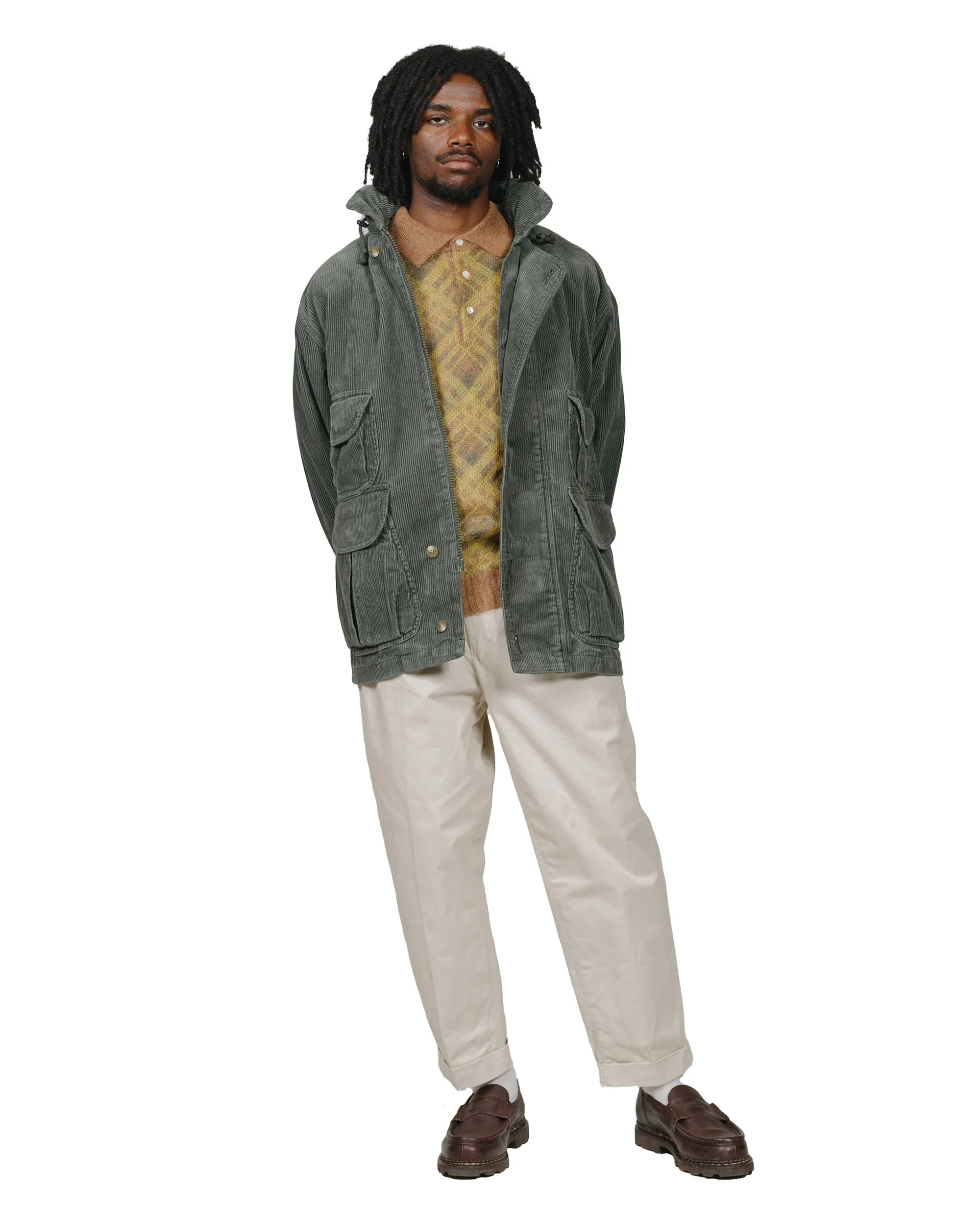 Beams Plus Field Coat Corduroy Moss sold by Lost & Found product image thumbnail 5