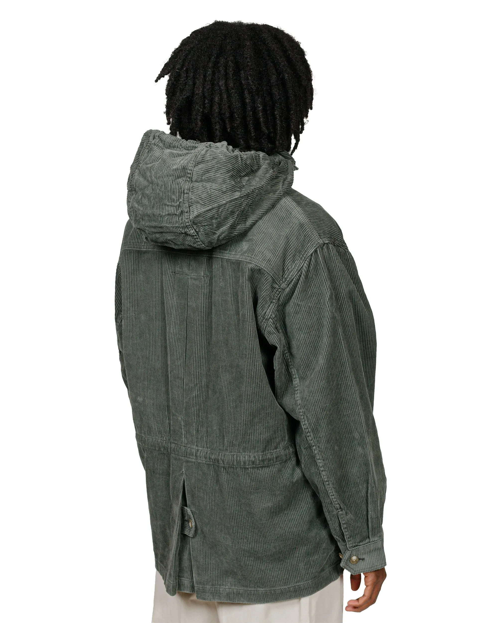 Beams Plus Field Coat Corduroy Moss sold by Lost & Found product image thumbnail 4