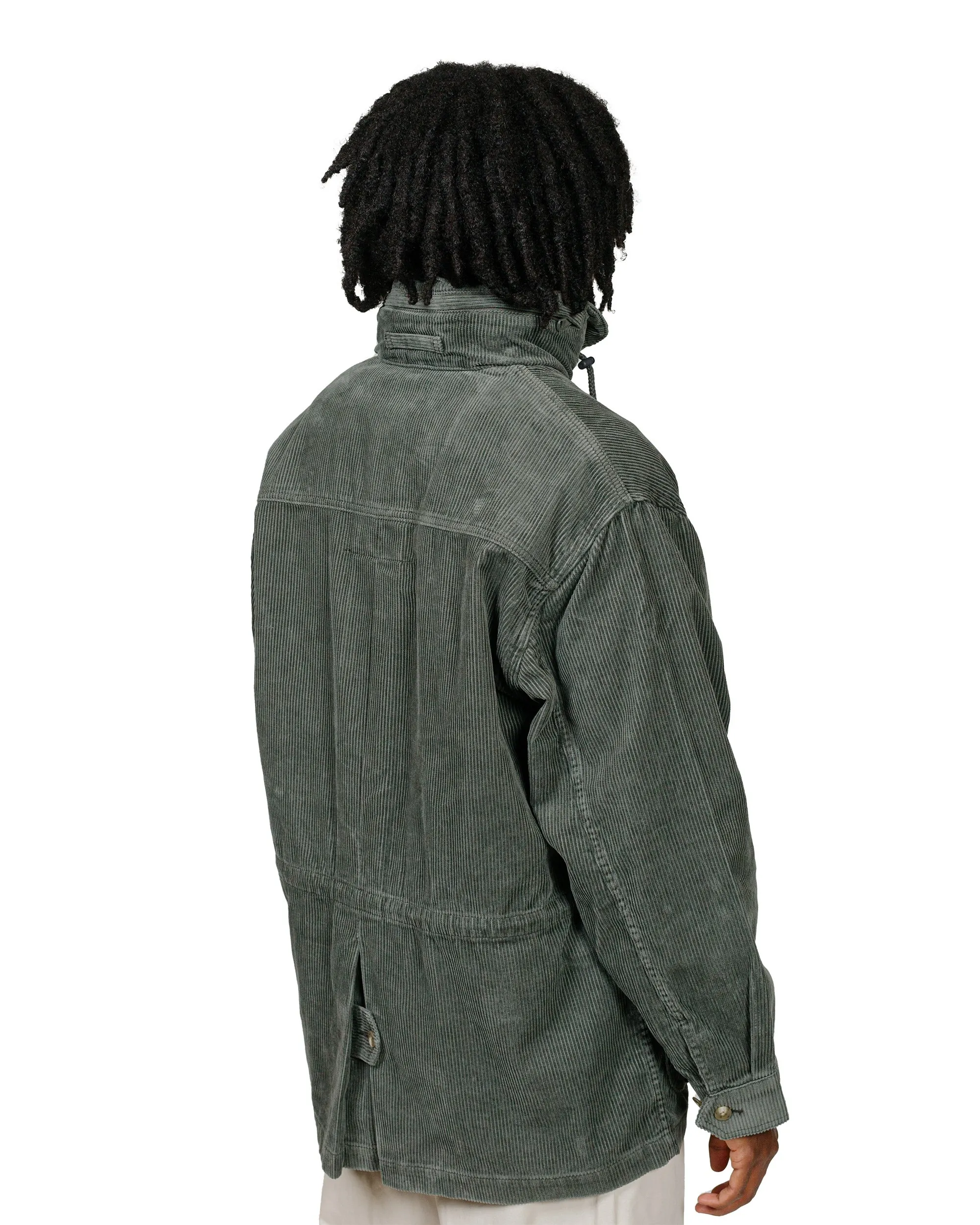 Beams Plus Field Coat Corduroy Moss sold by Lost & Found product image thumbnail 3