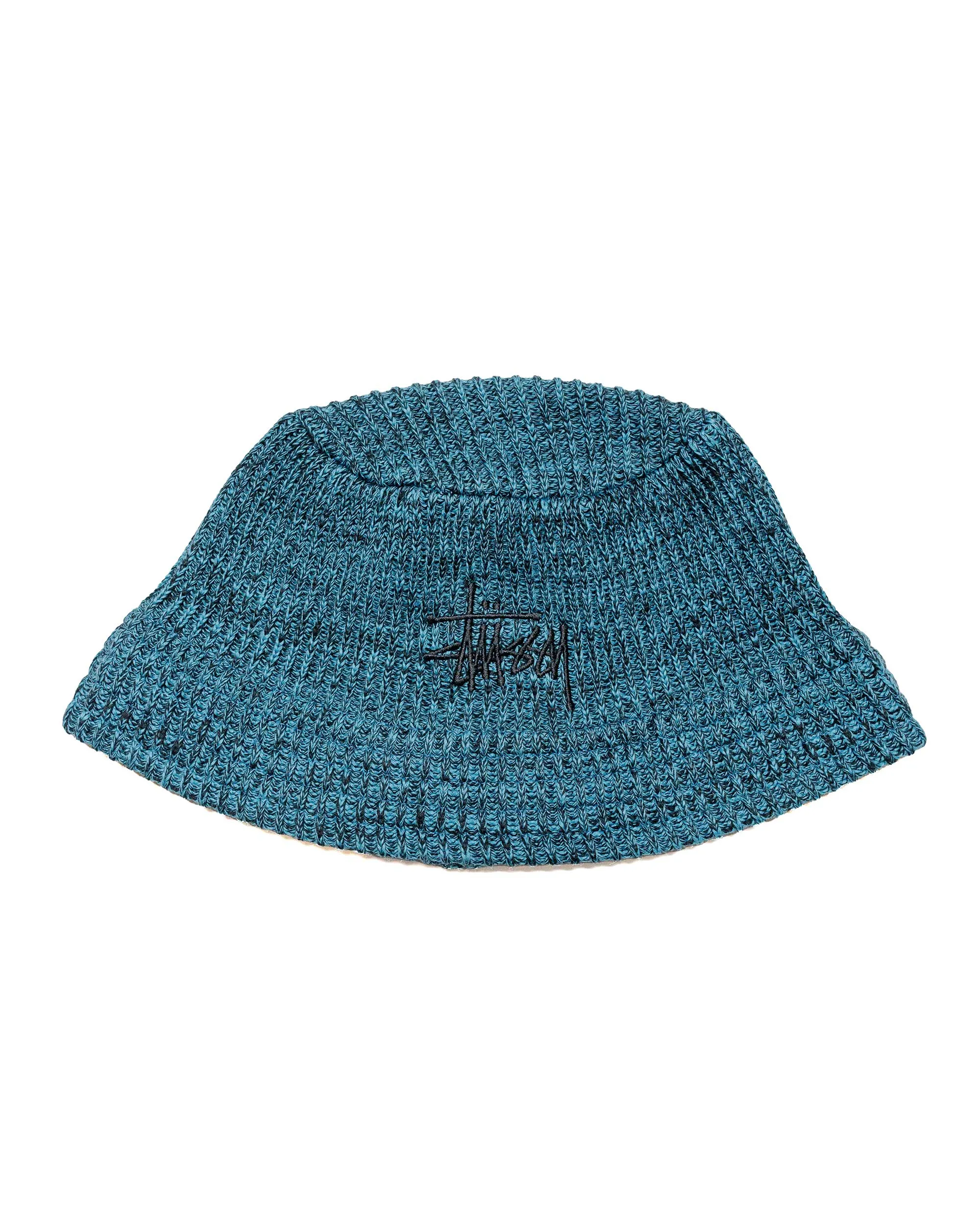 Stüssy Bucket Multi Knit Blue sold by Lost & Found