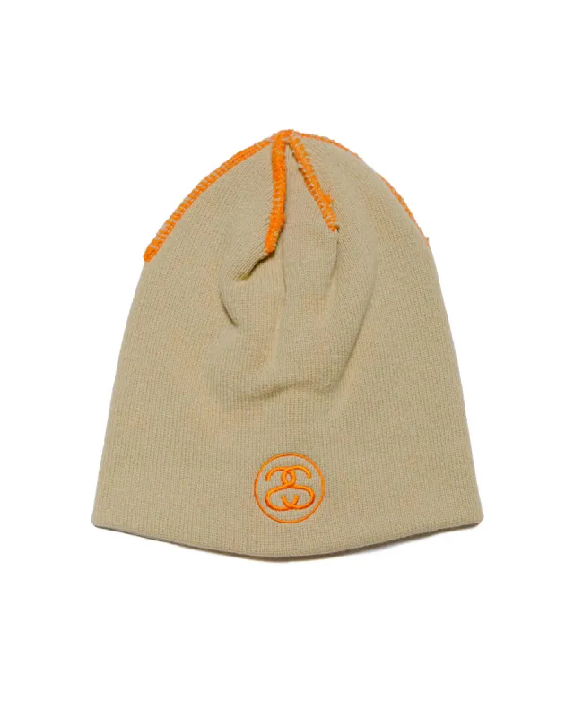 Stüssy Skullcap Exposed Stitch Khaki made by Stussy