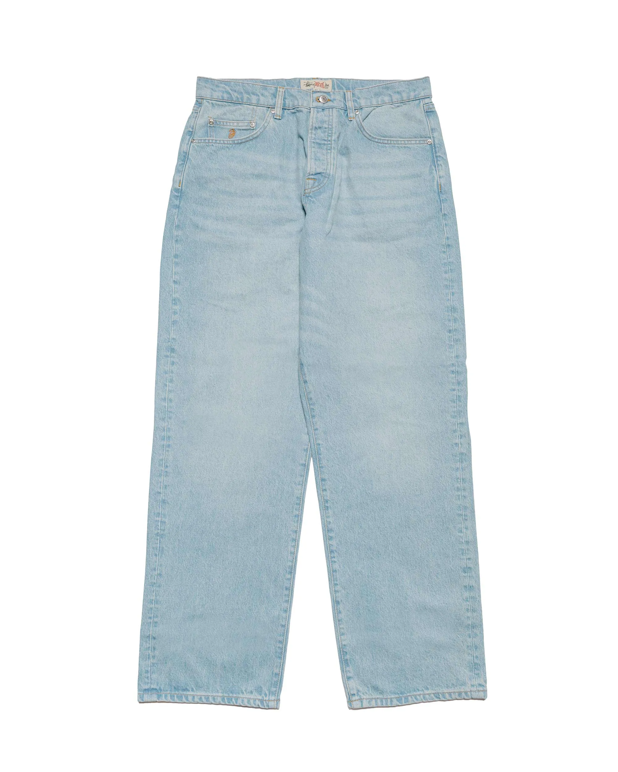Stüssy Big Ol' Jean Denim Light Wash sold by Lost & Found
