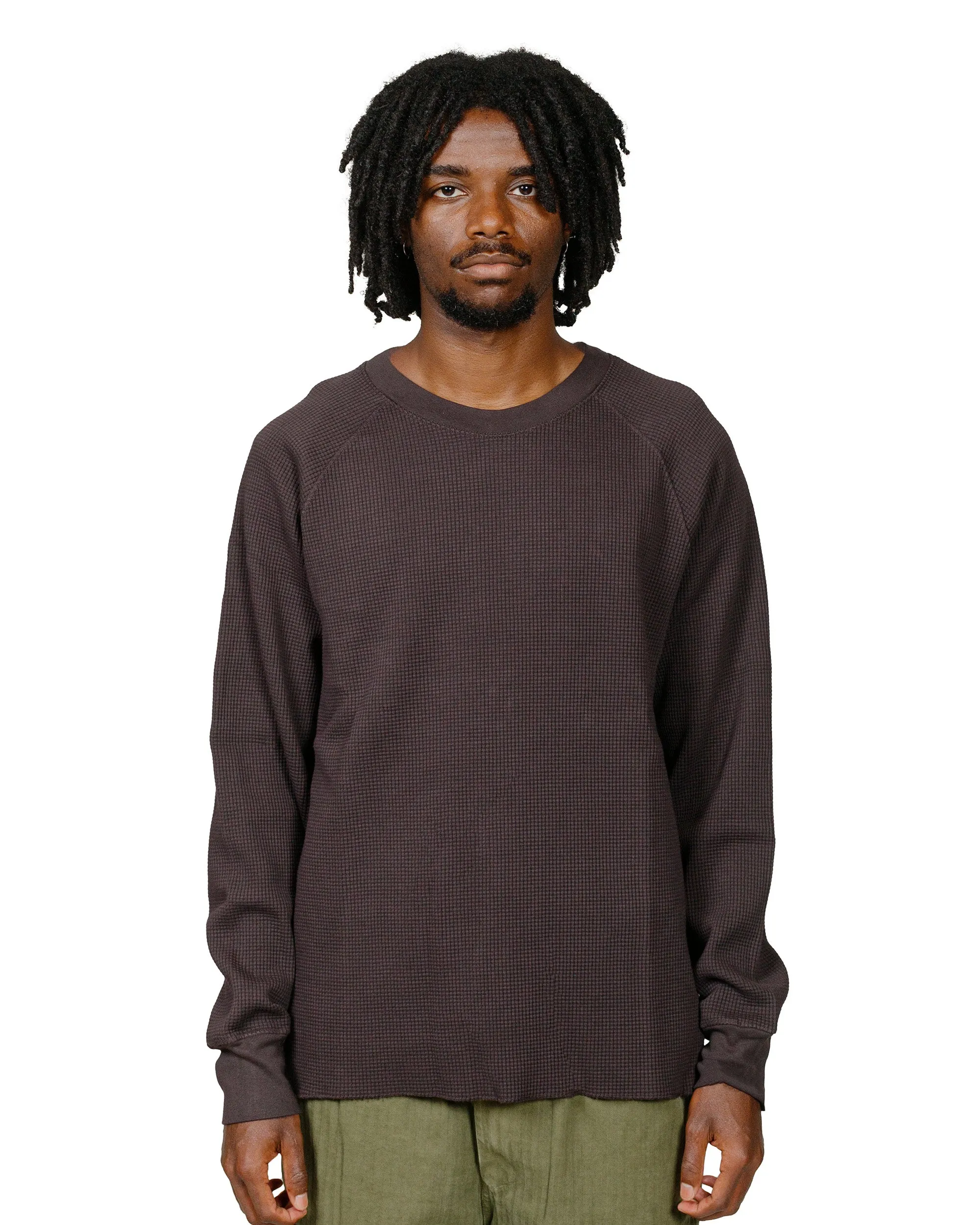 Lady White Co. Raglan Thermal Tire Black sold by Lost & Found product image thumbnail 2