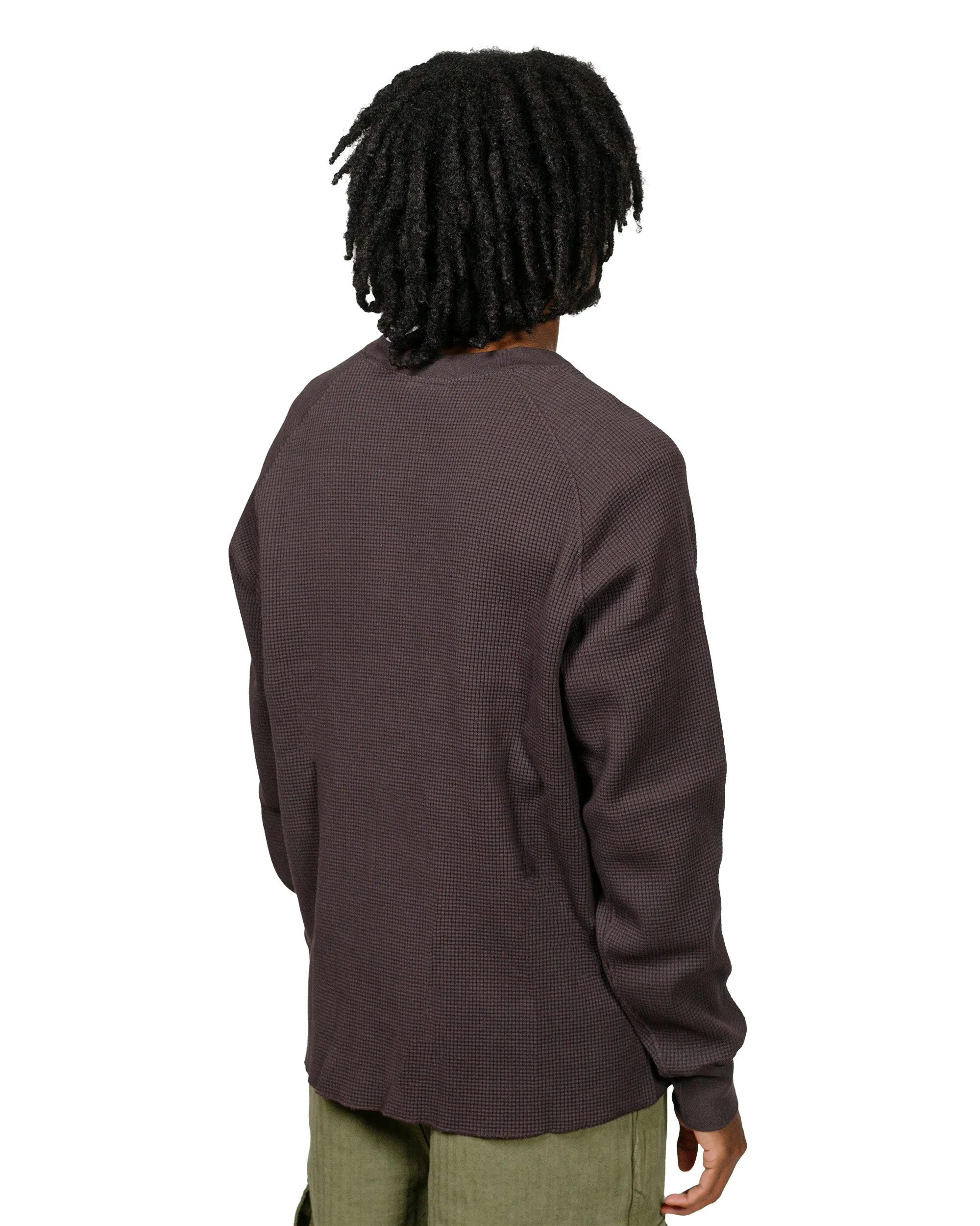 Lady White Co. Raglan Thermal Tire Black sold by Lost & Found product image thumbnail 3