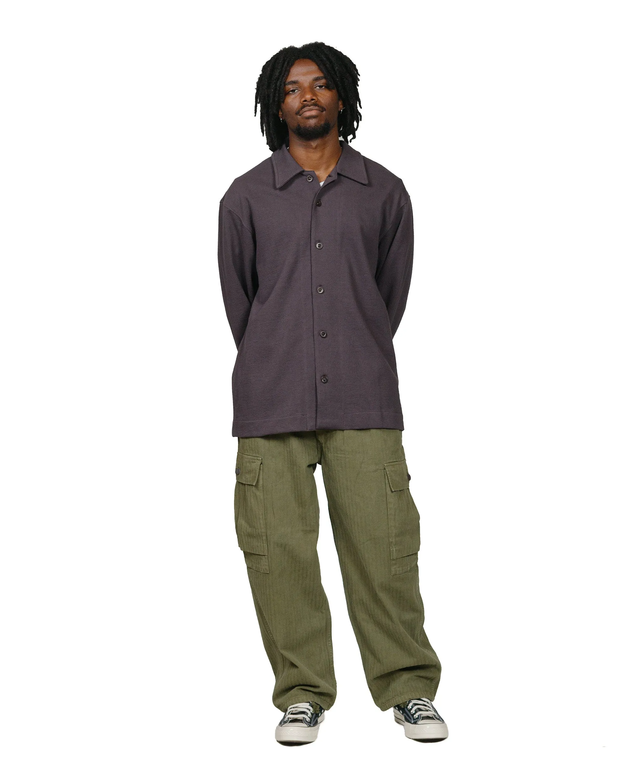 Lady White Co. Francisco Button Down Tire Black sold by Lost & Found product image thumbnail 4