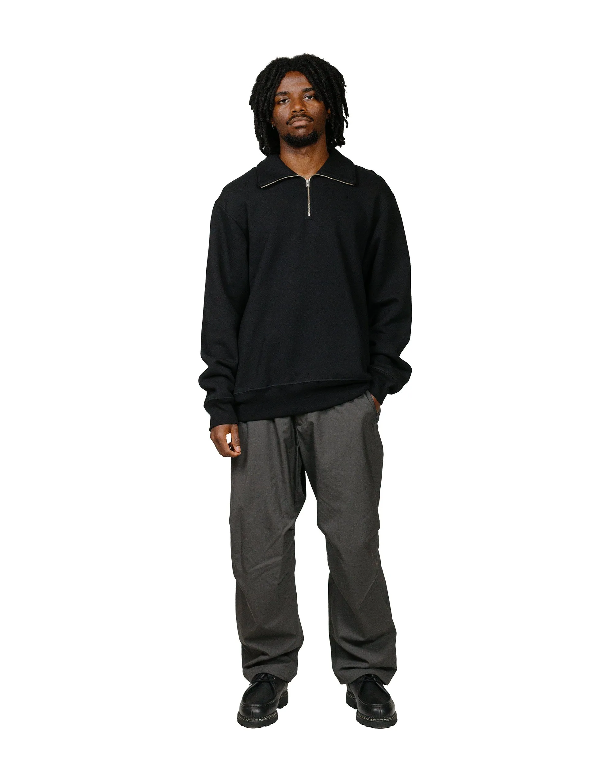 Lady White Co. Quarter Zip Sweatshirt Black sold by Lost & Found product image thumbnail 4