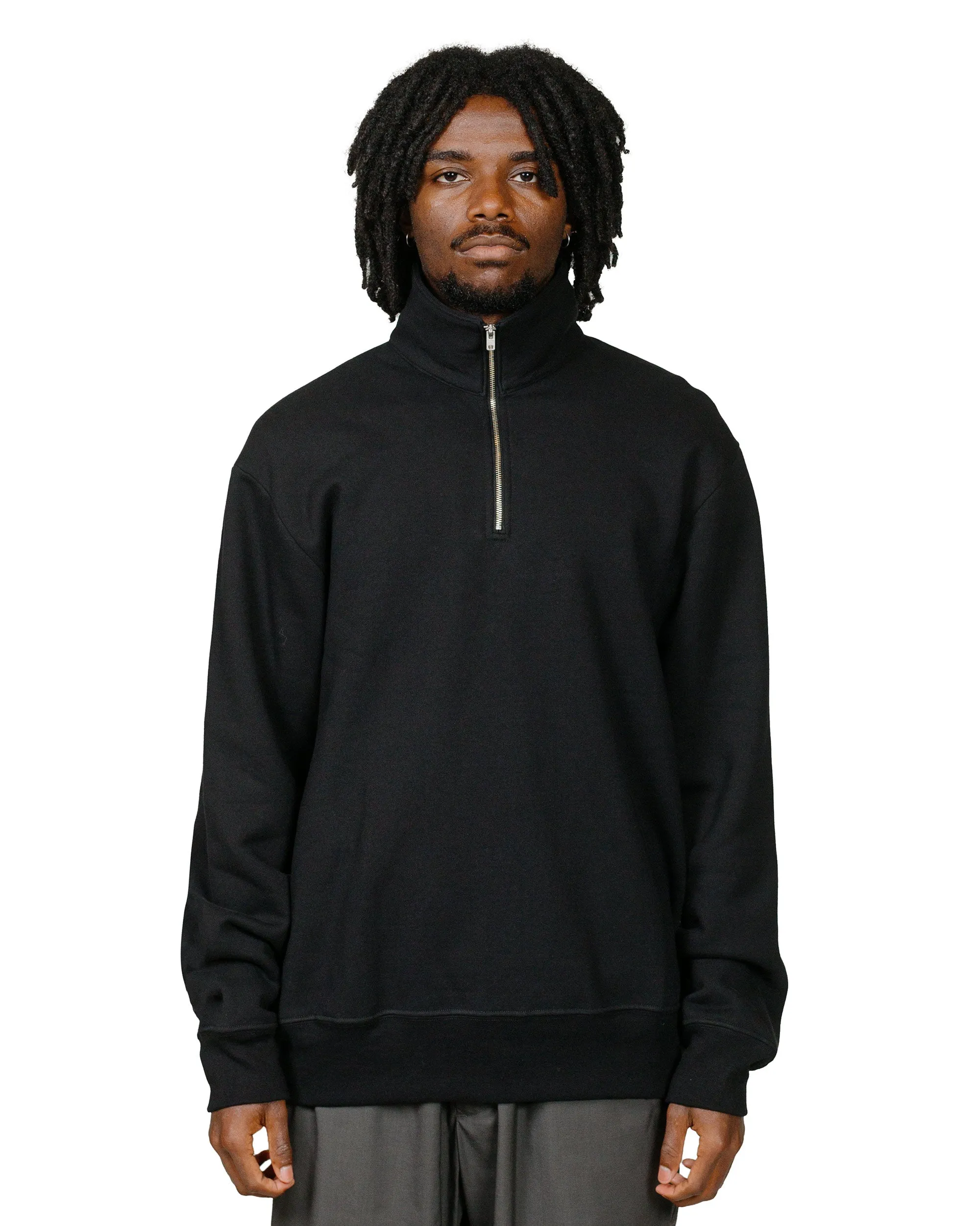 Lady White Co. Quarter Zip Sweatshirt Black sold by Lost & Found product image thumbnail 2