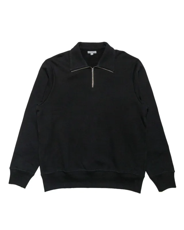 Lady White Co. Quarter Zip Sweatshirt Black sold by Lost & Found