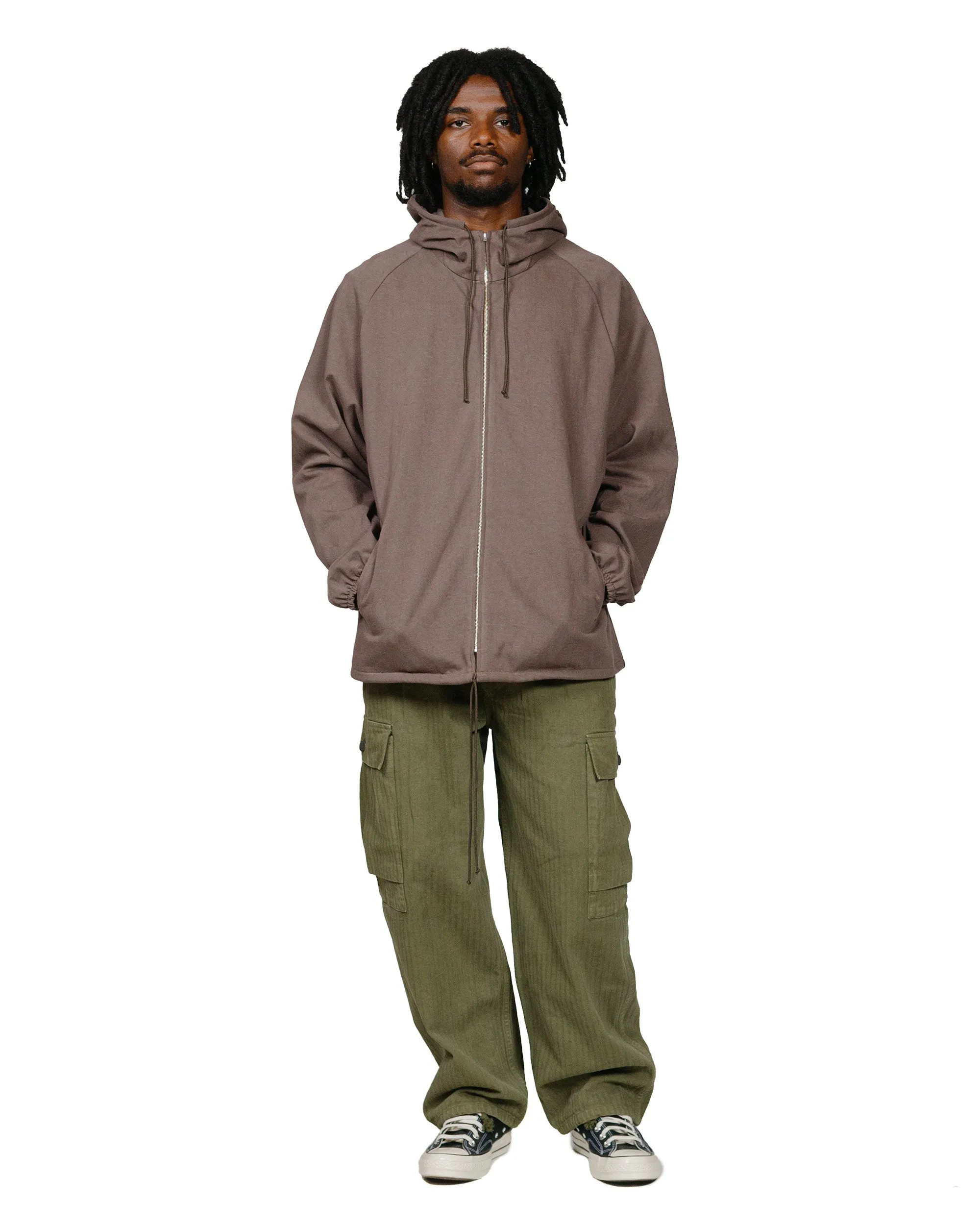 Lady White Co. Jersey Parka Deep Cement sold by Lost & Found product image thumbnail 4