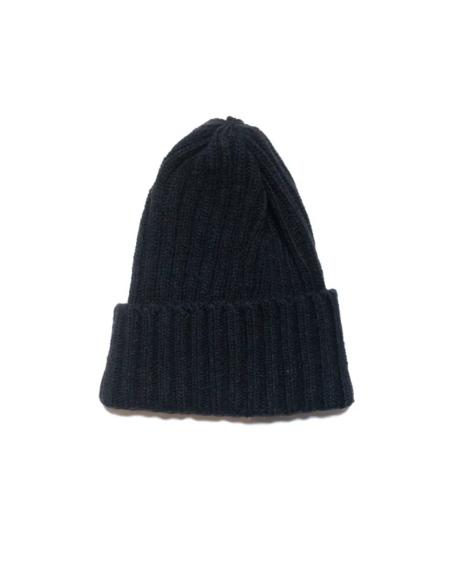 Beams Plus Wool Watch Cap Navy sold by Lost & Found