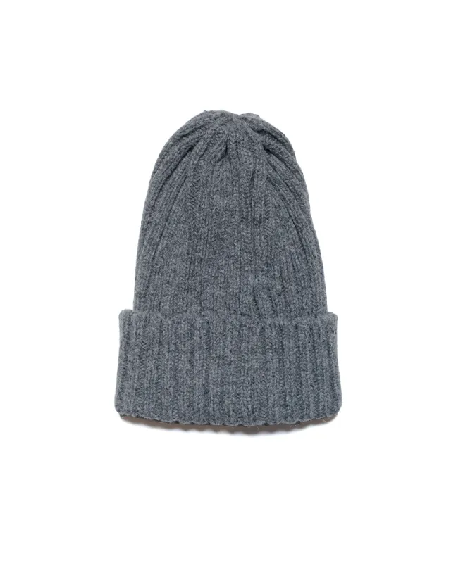 Beams Plus Wool Watch Cap Grey sold by Lost & Found