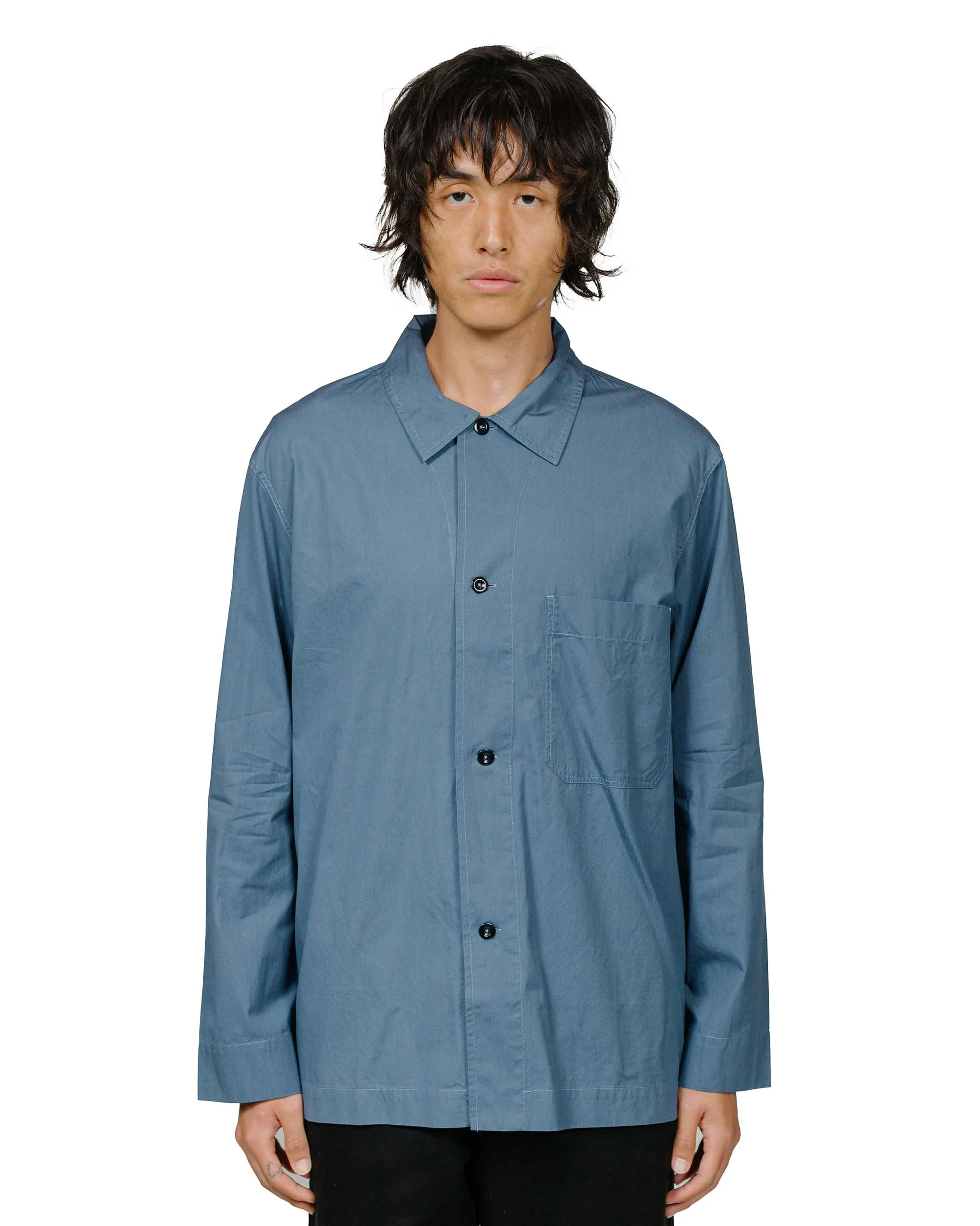 MHL PJ Shirt Compact Cotton Poplin Uniform Blue sold by Lost & Found product image thumbnail 2