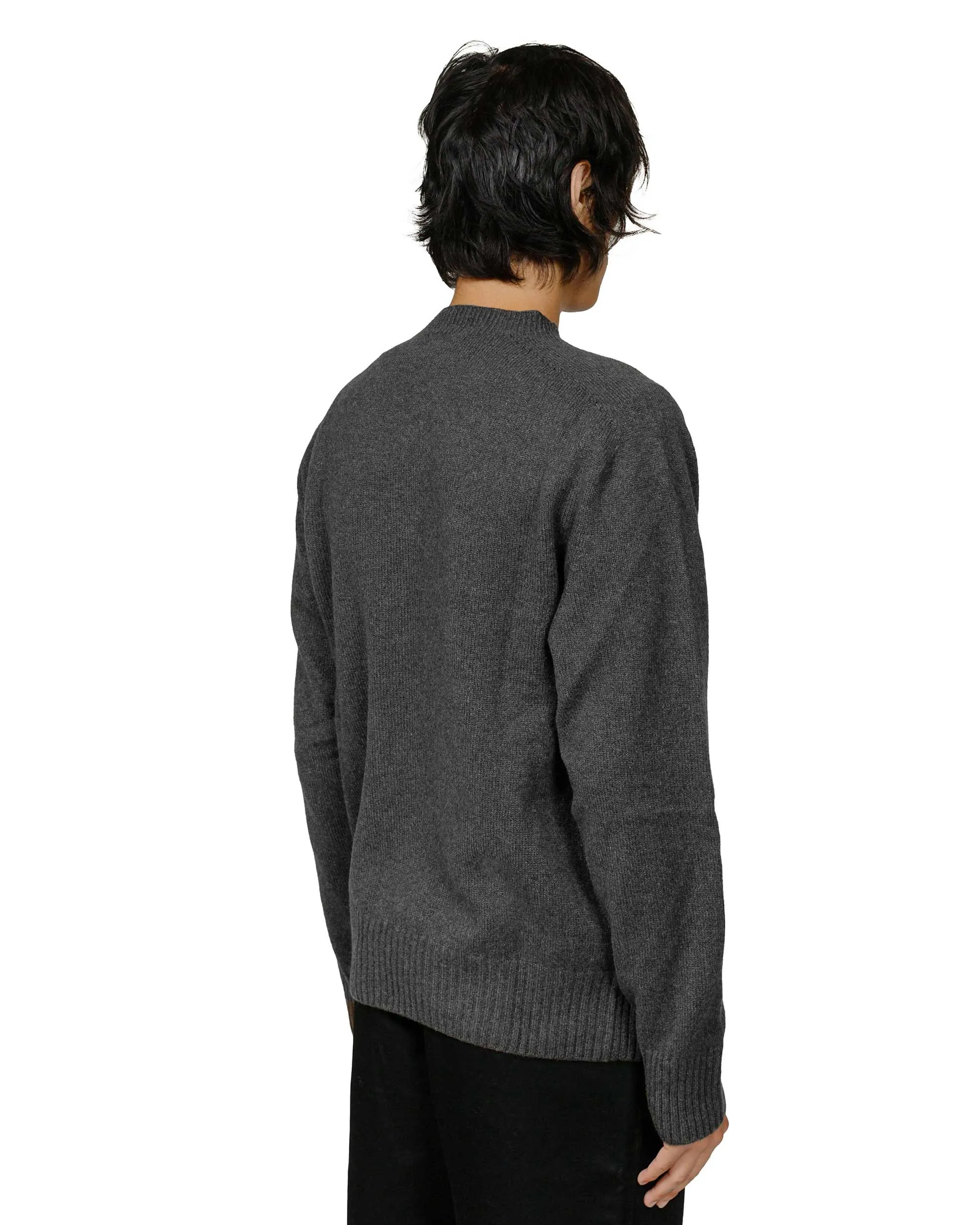 Margaret Howell Seamless Crew Neck Merino Cashmere Storm Grey sold by Lost & Found product image thumbnail 3