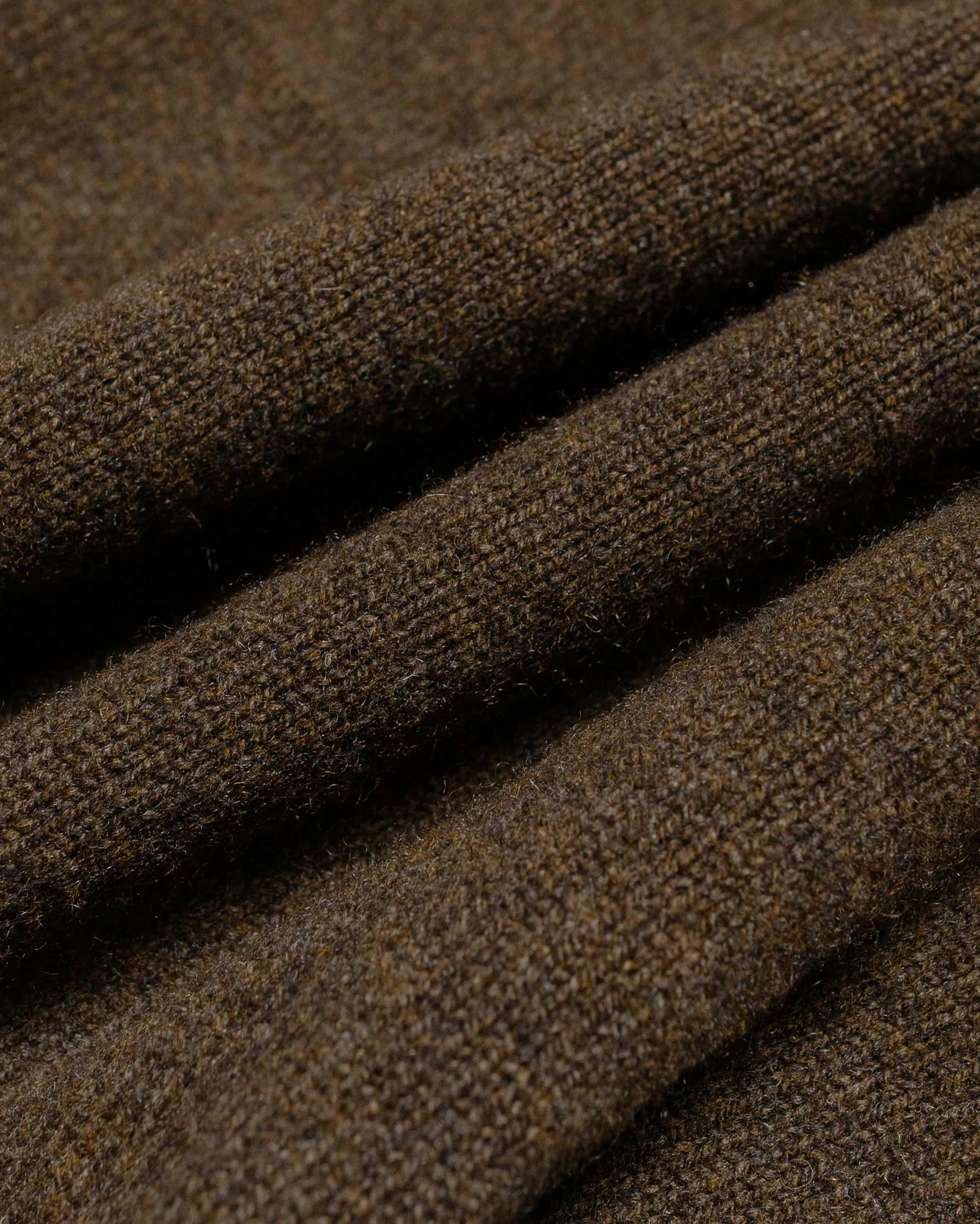 Margaret Howell Seamless Crew Neck Merino Cashmere Bracken sold by Lost & Found product image thumbnail 5