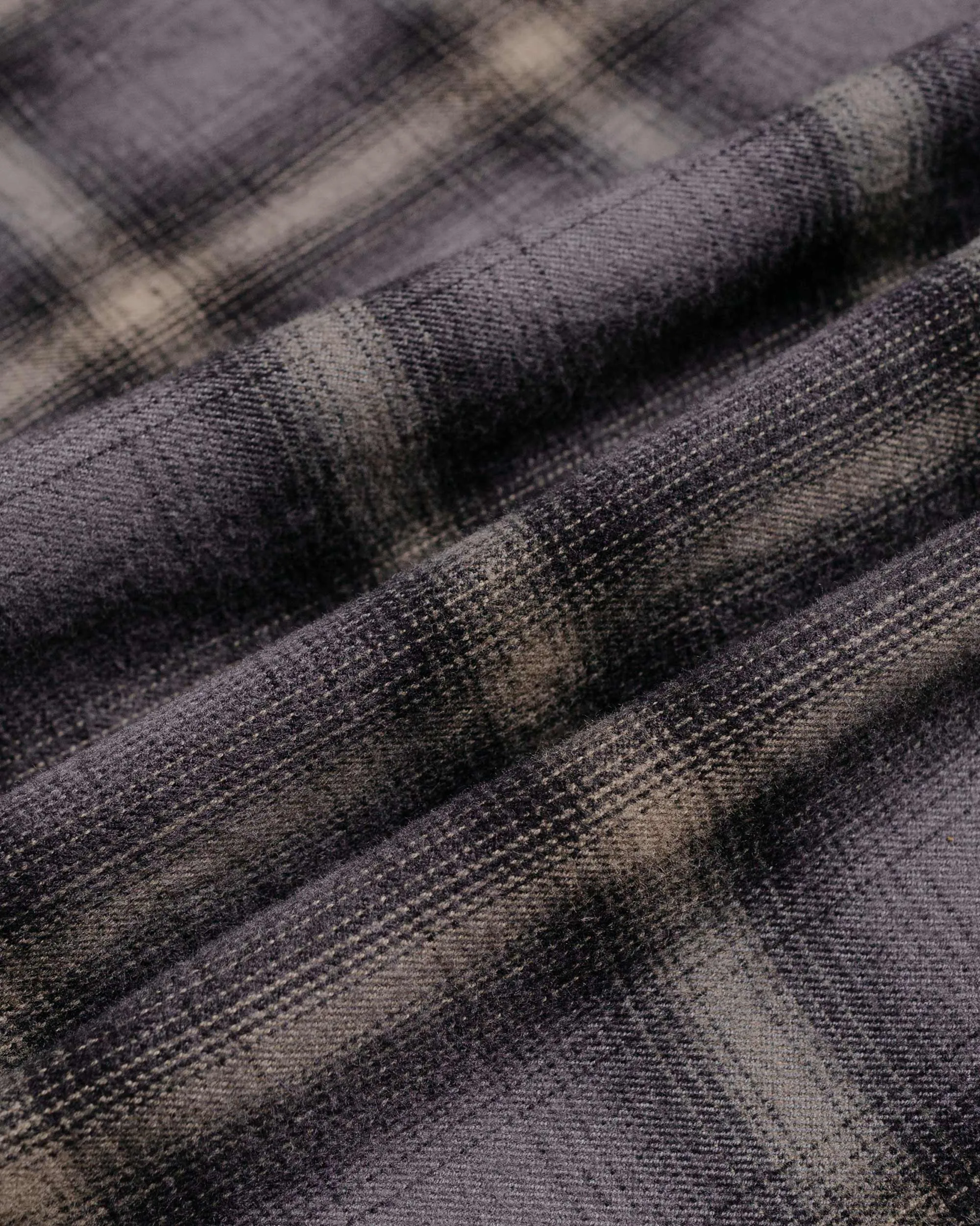 Our Legacy Heusen Shirt Oyster Check Hairy Flannel sold by Lost & Found product image thumbnail 5