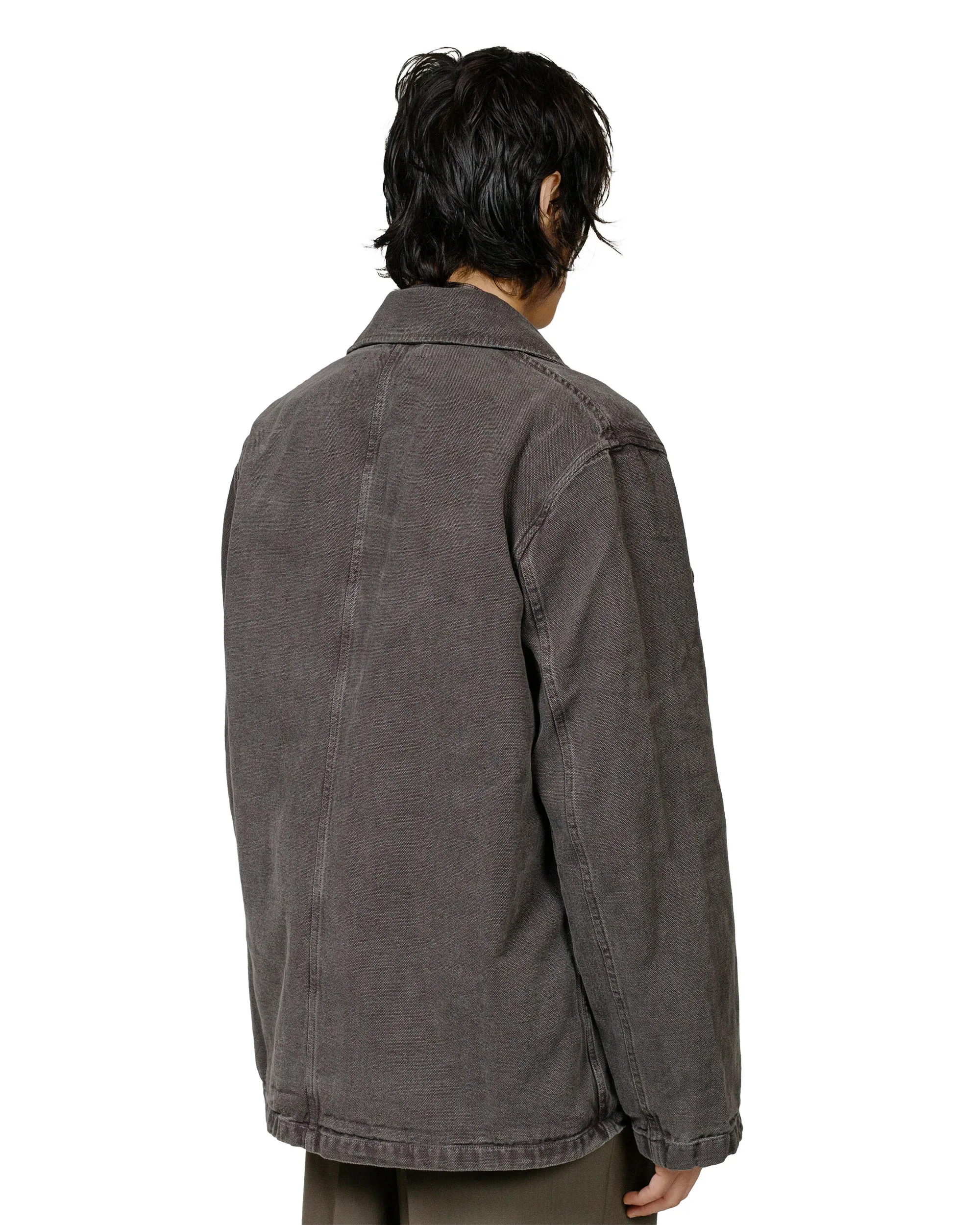 Our Legacy Uniform Jacket Ash Black Reborn Canvas sold by Lost & Found product image thumbnail 3