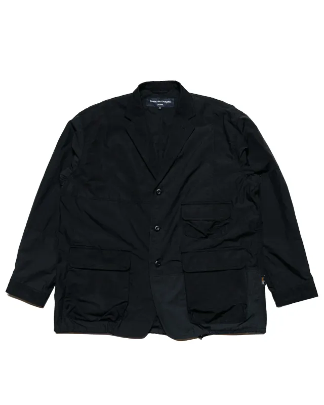 Comme des Garçons HOMME Patchwork Sports Jacket Black Mix sold by Lost & Found