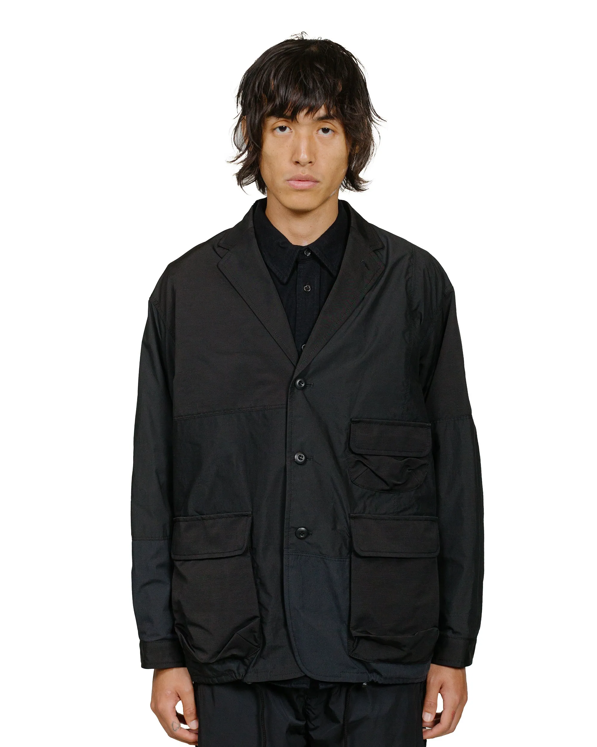 Comme des Garçons HOMME Patchwork Sports Jacket Black Mix sold by Lost & Found product image thumbnail 2