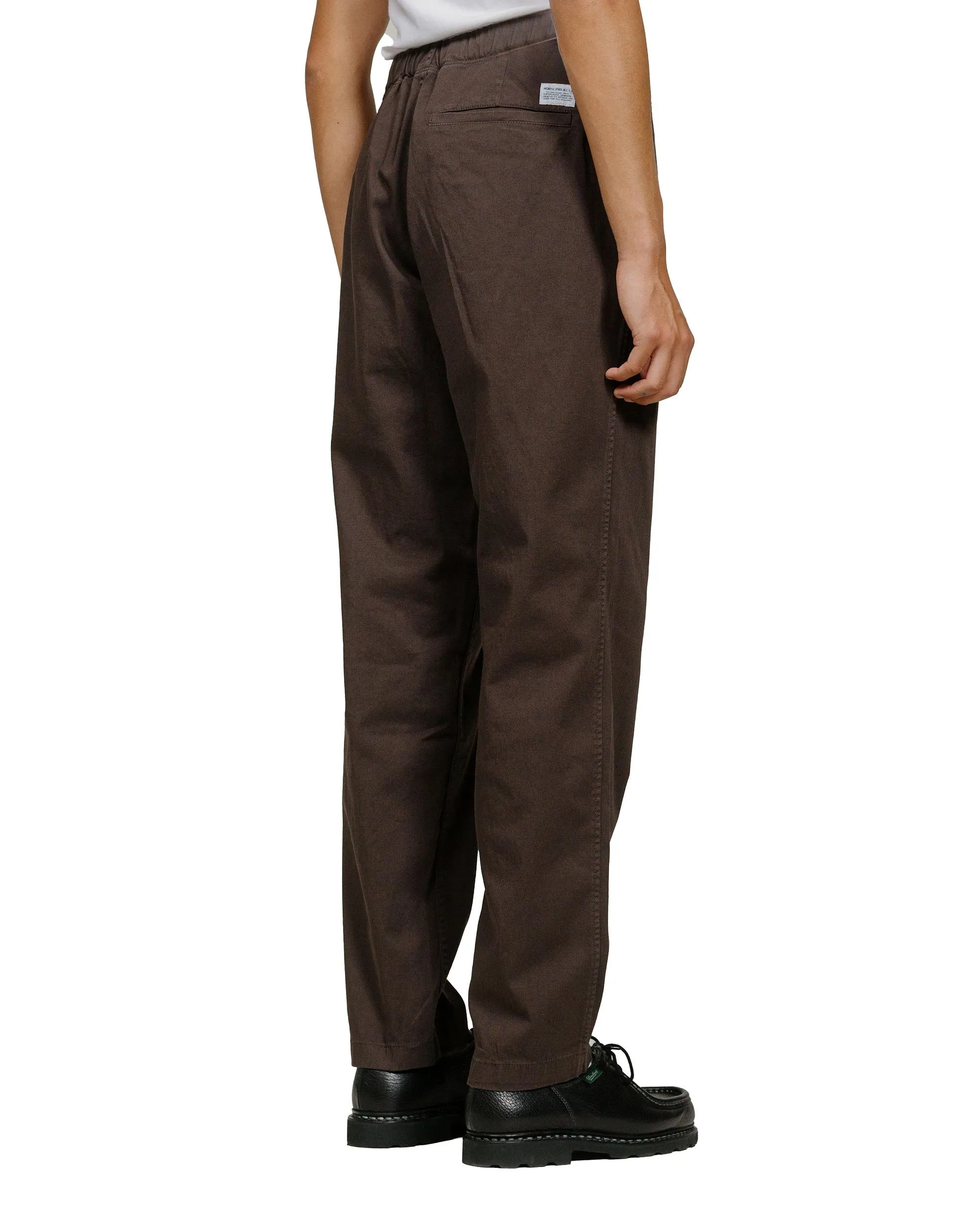 Norse Projects Ezra Light Stretch Espresso sold by Lost & Found product image thumbnail 3