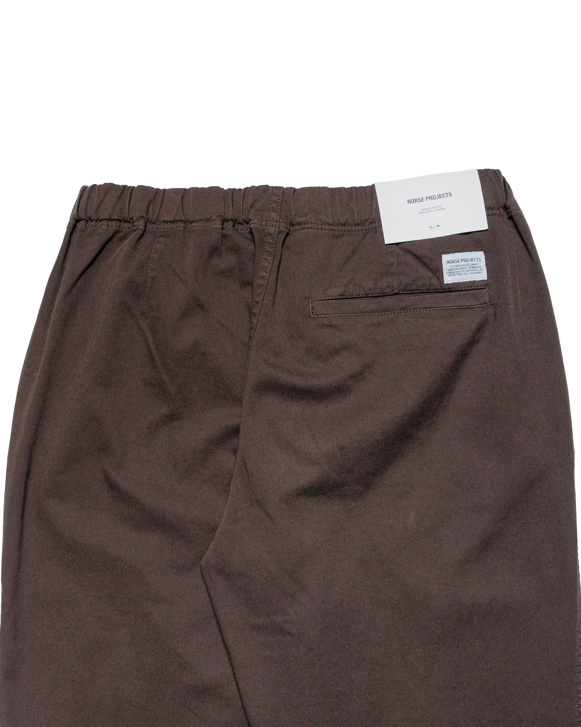 Norse Projects Ezra Light Stretch Espresso sold by Lost & Found product image thumbnail 4