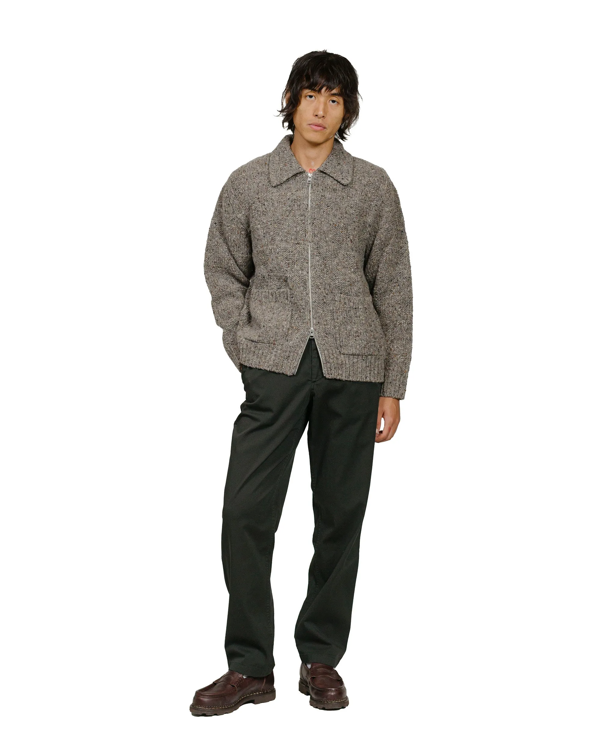 Norse Projects Erik Donegal Diamond Jacket Grey Melange sold by Lost & Found product image thumbnail 4
