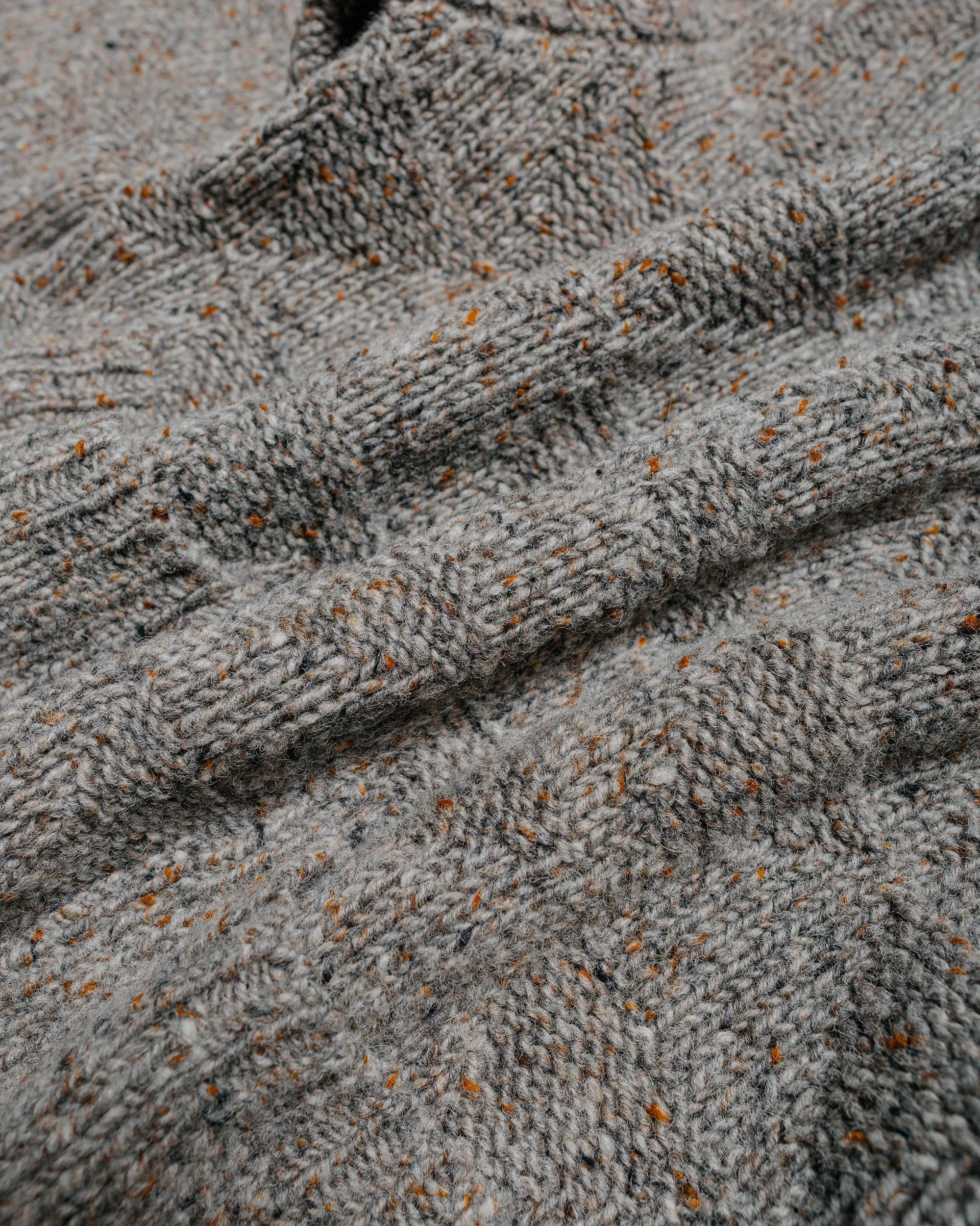 Norse Projects Erik Donegal Diamond Jacket Grey Melange sold by Lost & Found product image thumbnail 5