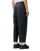 Beams Plus Lost & Found 2Pleats Cotton Ripstop Black sold by Lost & Found