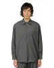 MARKAWARE Pullover Sport Shirt 2/80 Wool Typewriter Charcoal sold by Lost & Found