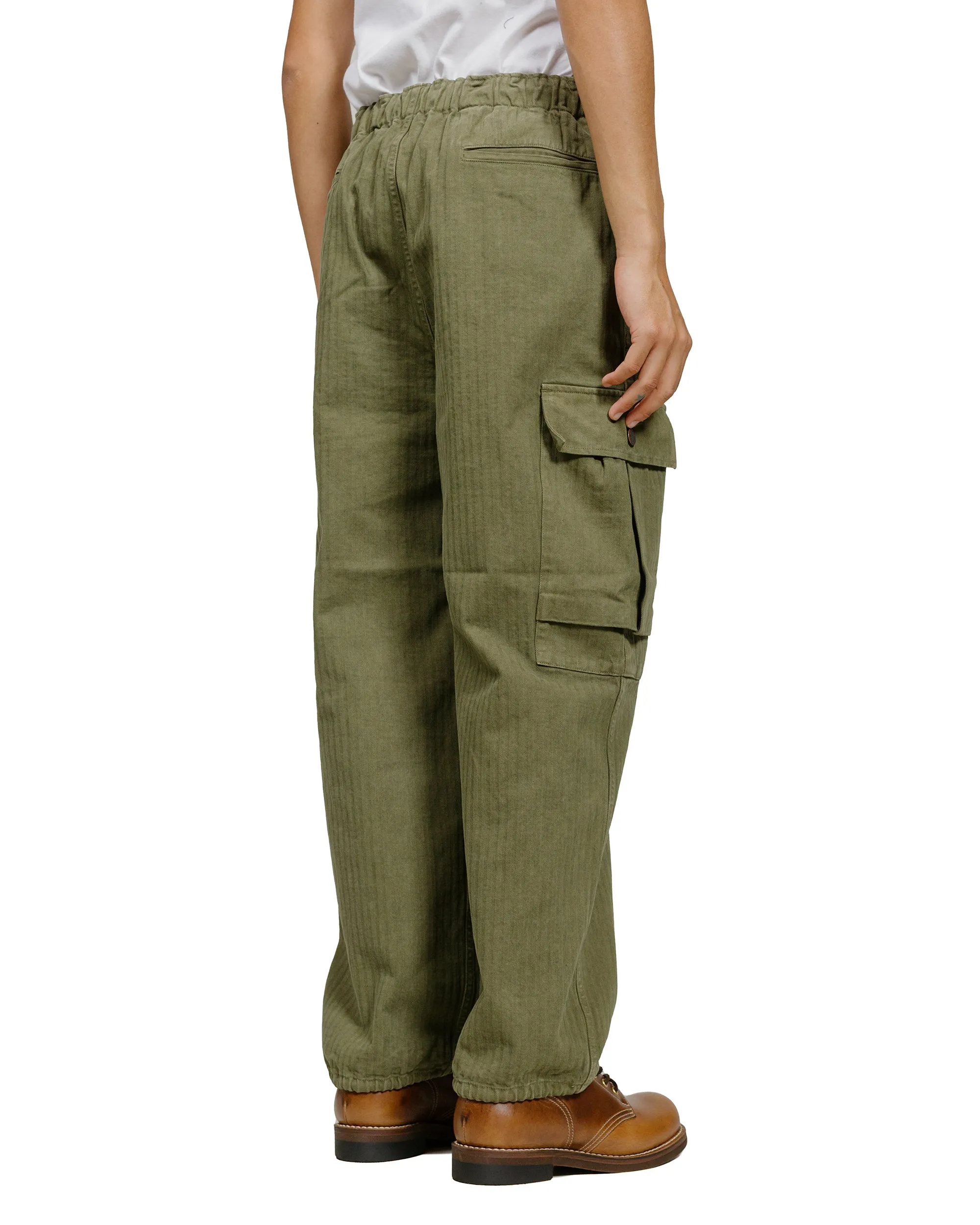marka M-43 Pants Cotton Herringbone Olive sold by Lost & Found product image thumbnail 3
