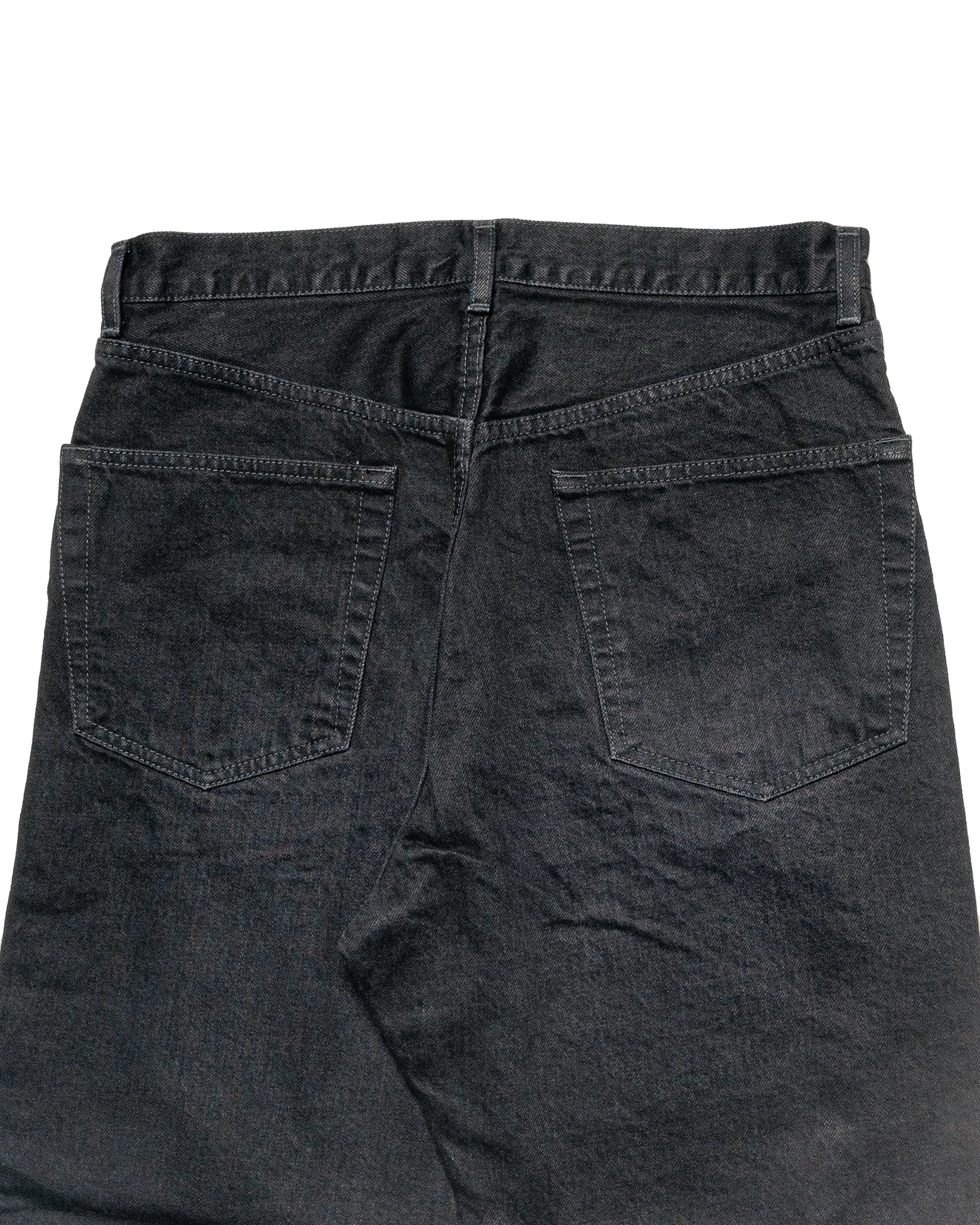 marka Relax Straight Fit Jeans 13.5oz Selvedge Denim Black sold by Lost & Found product image thumbnail 5