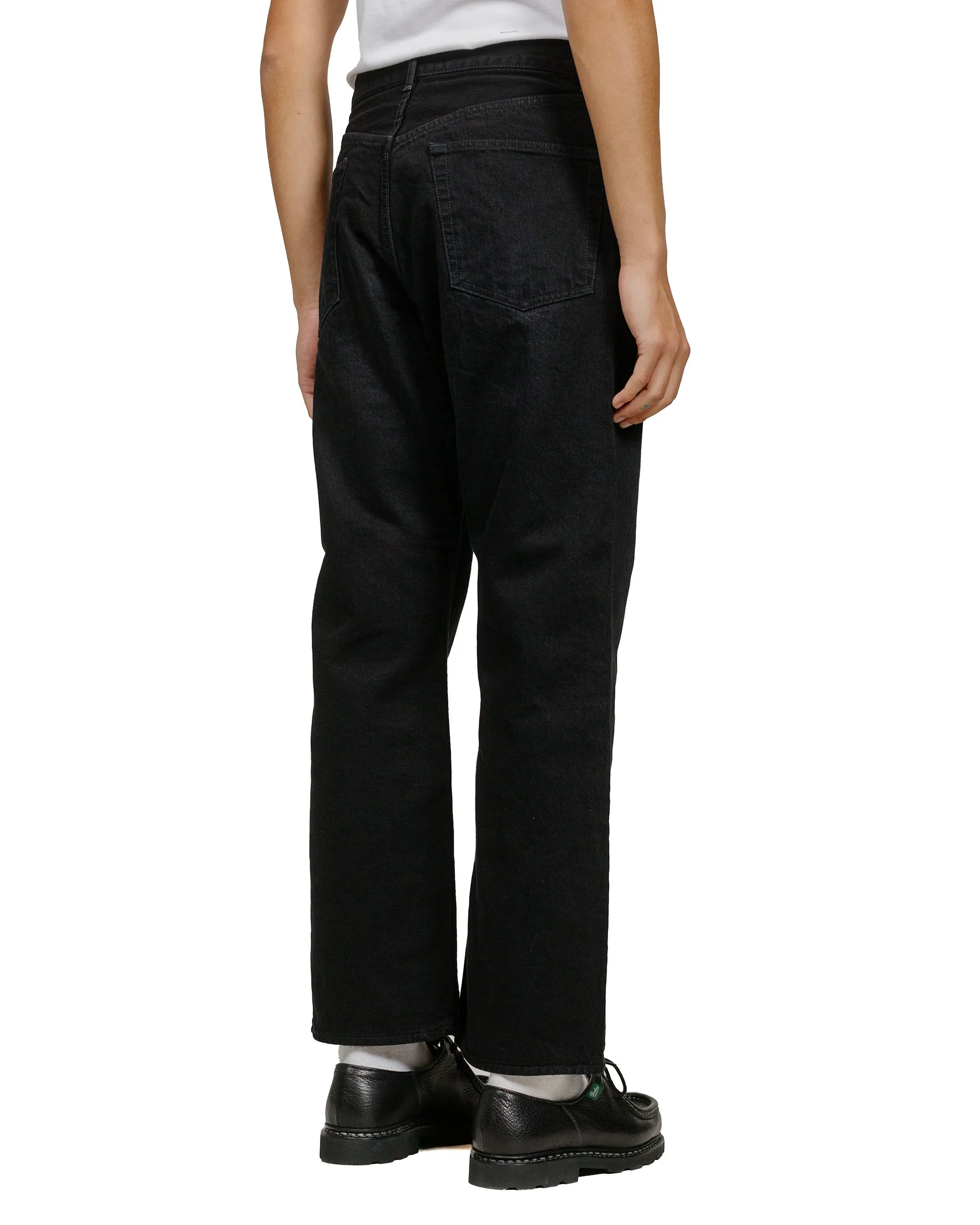 marka Relax Straight Fit Jeans 13.5oz Selvedge Denim Black sold by Lost & Found product image thumbnail 3