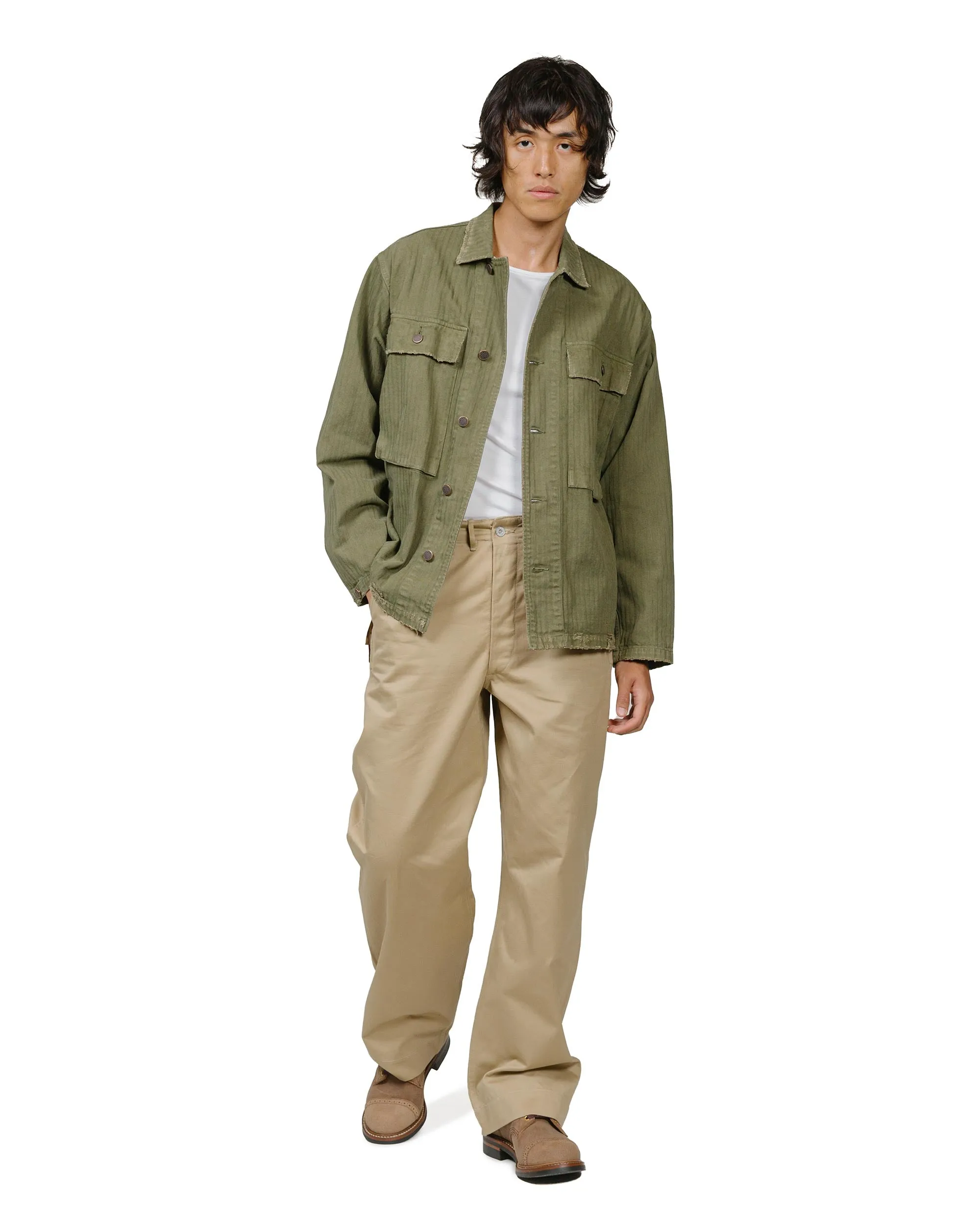 marka M-43 Jacket Cotton Herringbone Olive sold by Lost & Found product image thumbnail 4