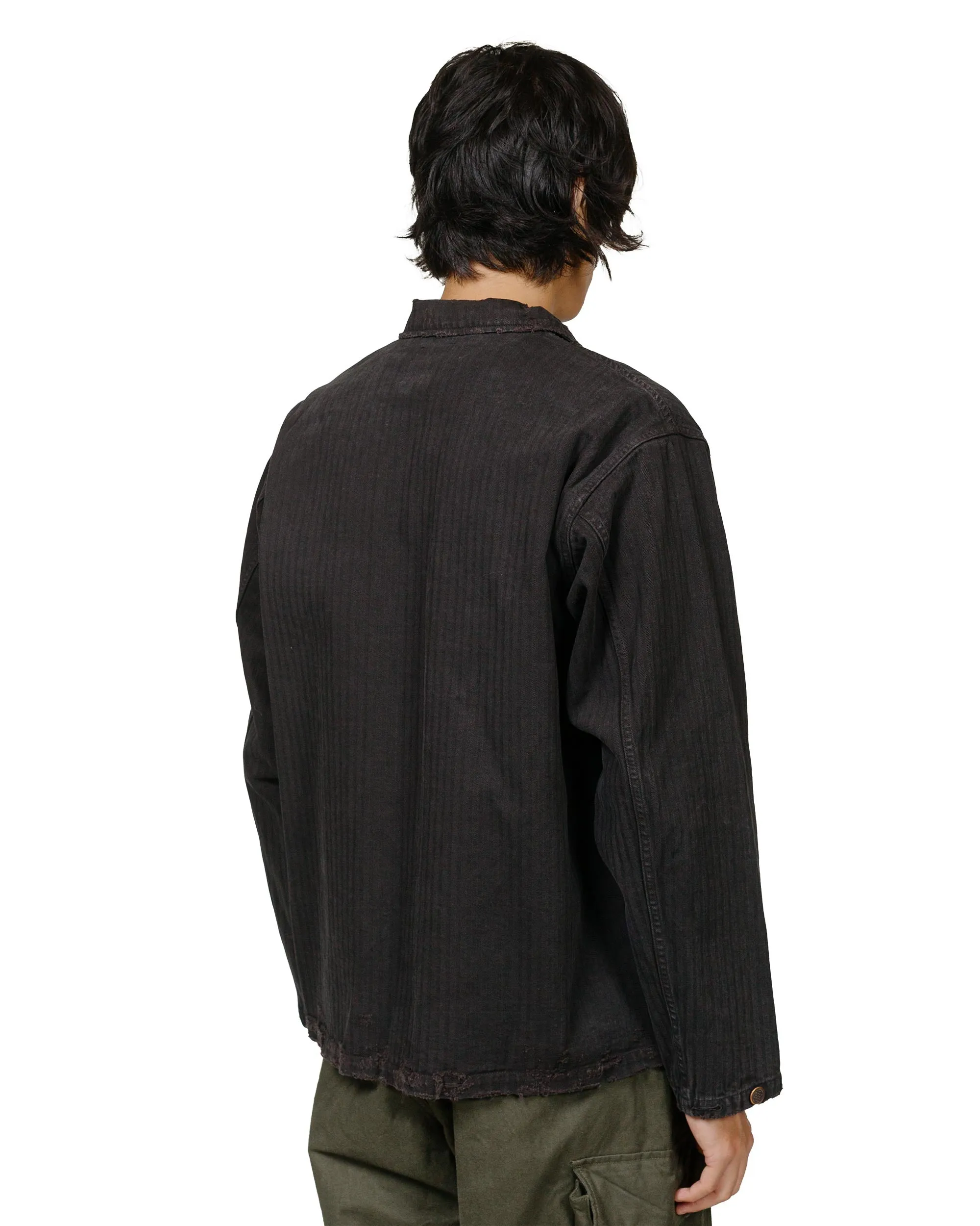 marka M-43 Jacket Cotton Herringbone Black sold by Lost & Found product image thumbnail 3