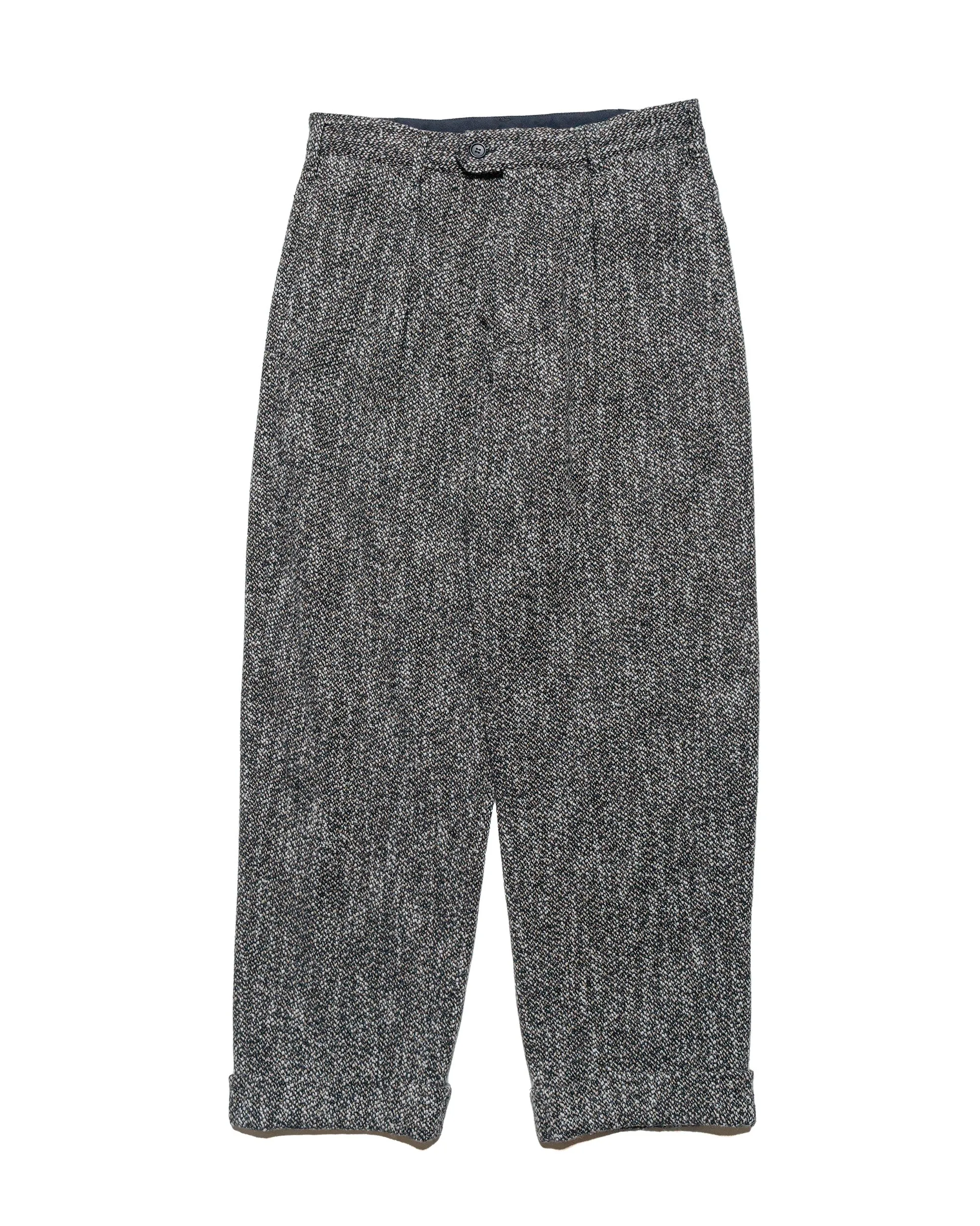 Engineered Garments Carlyle Pant Brown/Black Wool Homespun sold by Lost & Found