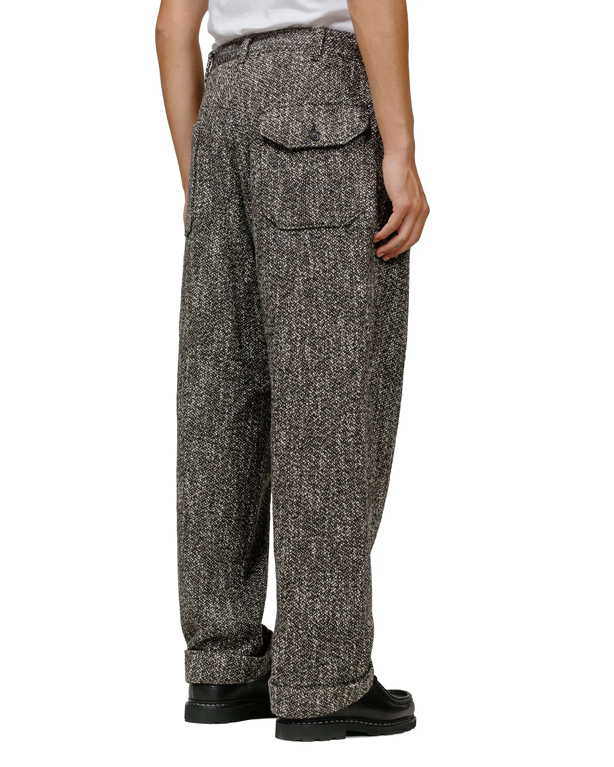 Engineered Garments Carlyle Pant Brown/Black Wool Homespun sold by Lost & Found product image thumbnail 3
