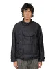 Engineered Garments Moto Jacket Black Nylon Cotton Twill sold by Lost & Found