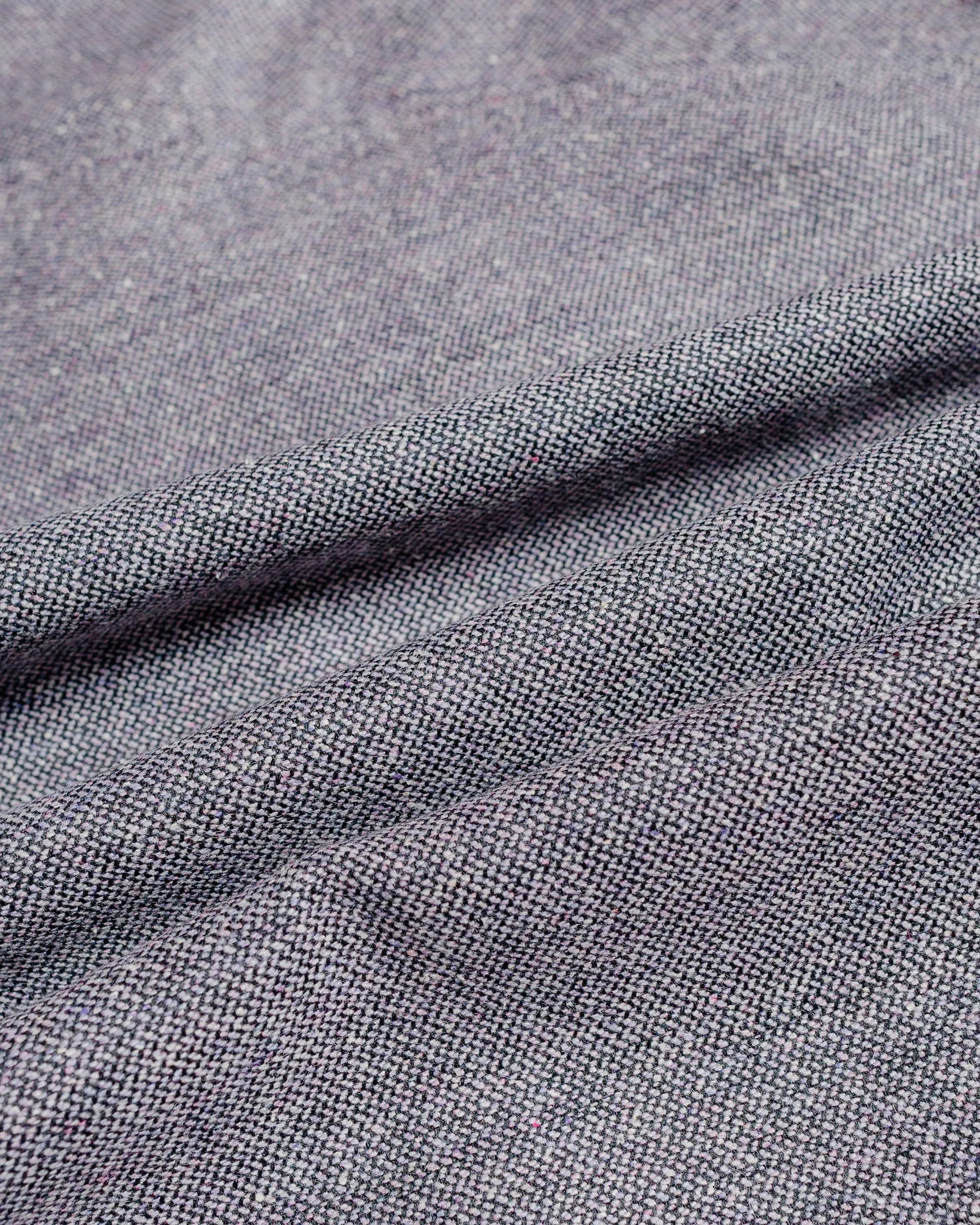 Wanze Army Smock Vest Italian Donegal Wool Purple sold by Lost & Found product image thumbnail 5