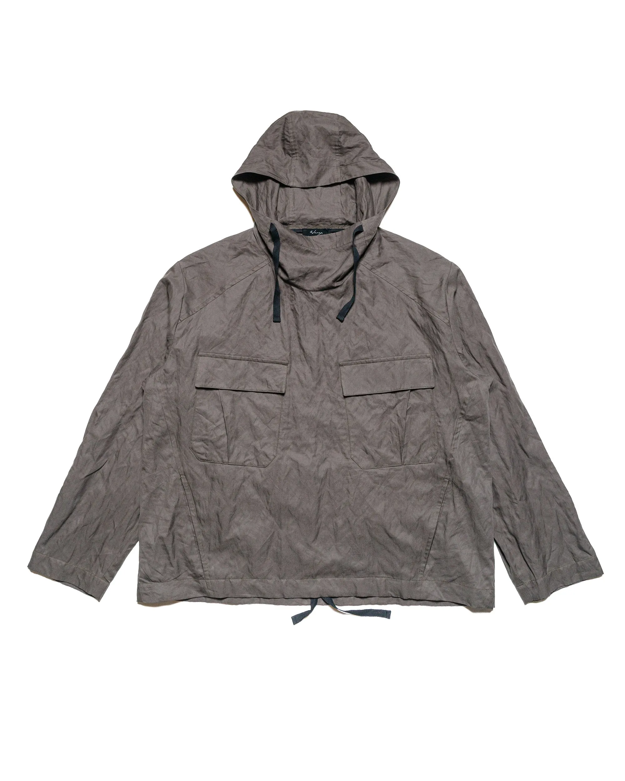 Wanze Army Smock Cotton Metal Kelp Green sold by Lost & Found