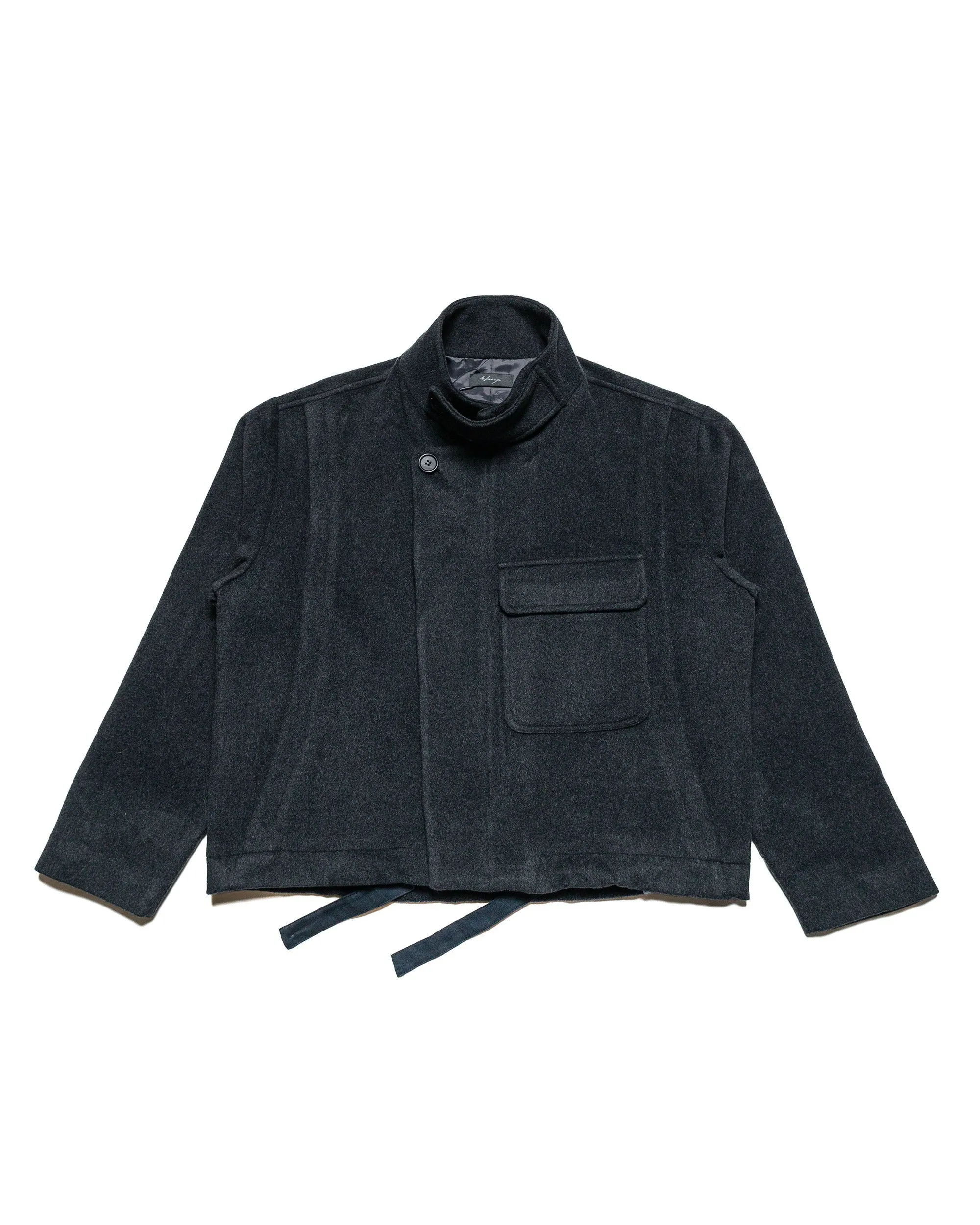 Wanze Dispatch Jacket Cashmere Wool Grey sold by Lost & Found