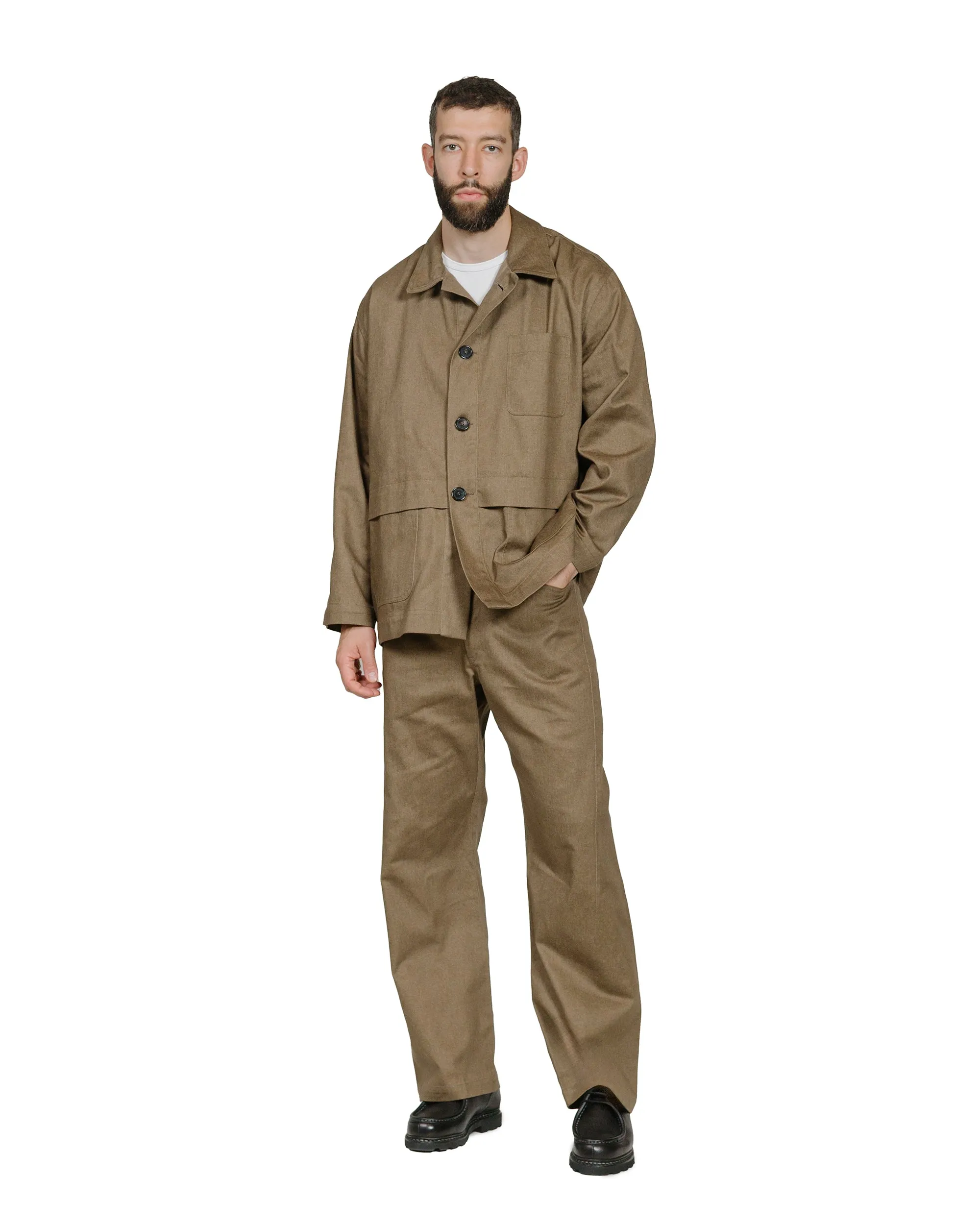 Wanze Forestiere Jacket Cotton Twill Oak sold by Lost & Found product image thumbnail 4