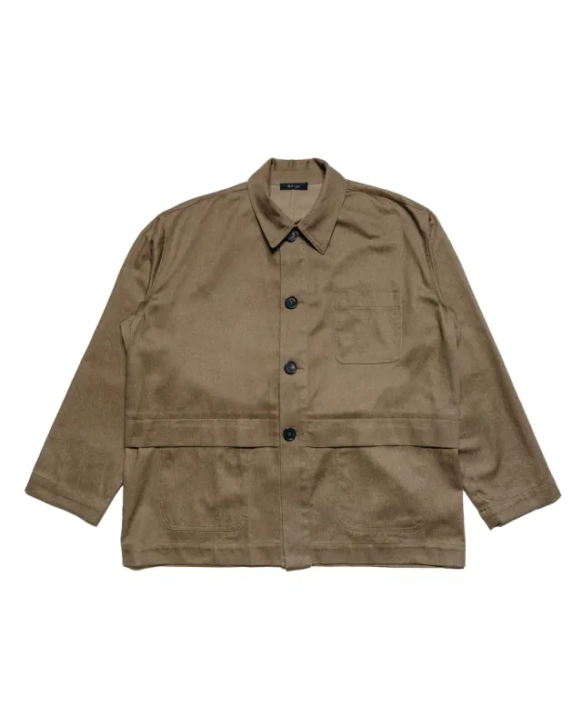 Wanze Forestiere Jacket Cotton Twill Oak sold by Lost & Found